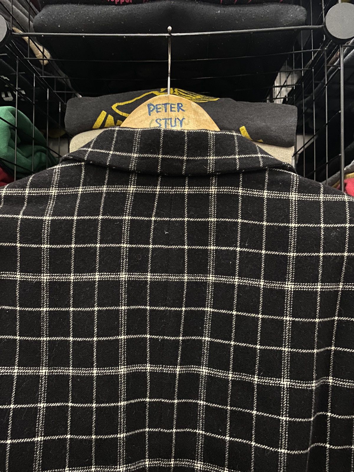Aigner Aigner Black Flannel Jacket Size US L / EU 52-54 / 3 - 7 Thumbnail