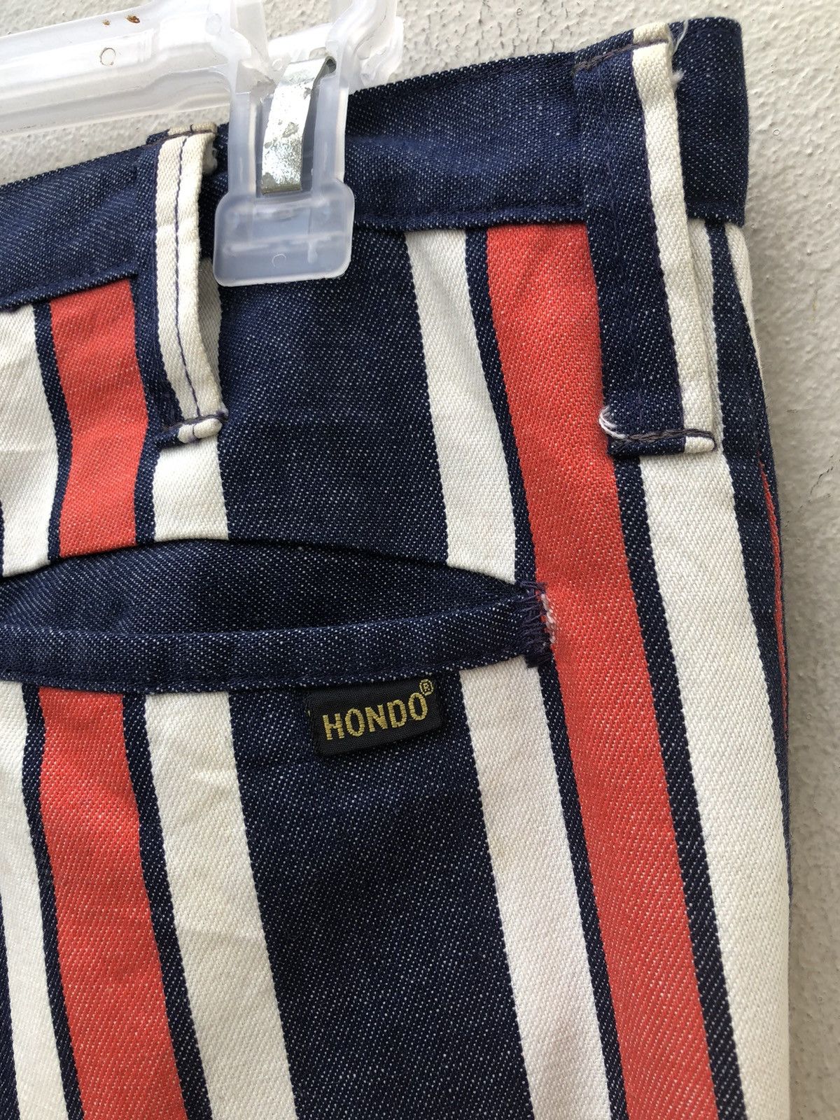 Vintage Vintage 60s 70s HONDO Border Striped Flare Pant Size US 32 / EU 48 - 21 Thumbnail
