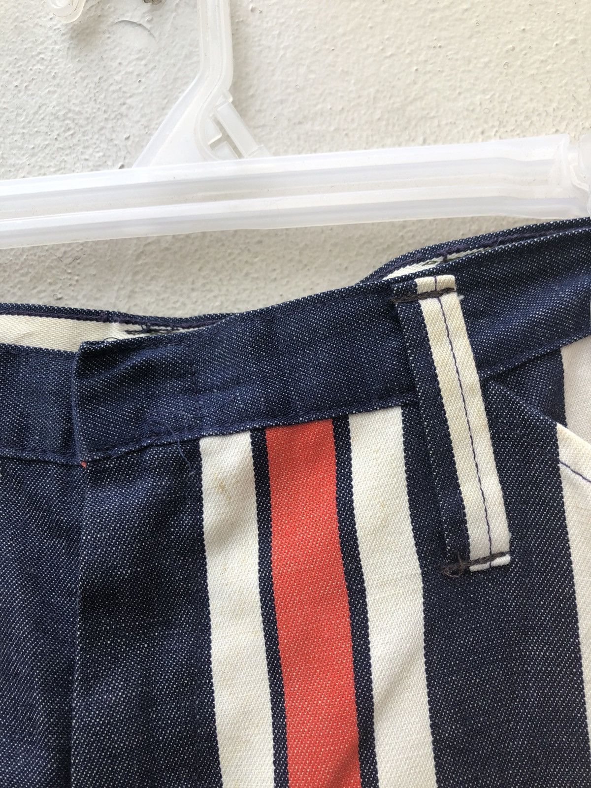 Vintage Vintage 60s 70s HONDO Border Striped Flare Pant Size US 32 / EU 48 - 7 Thumbnail