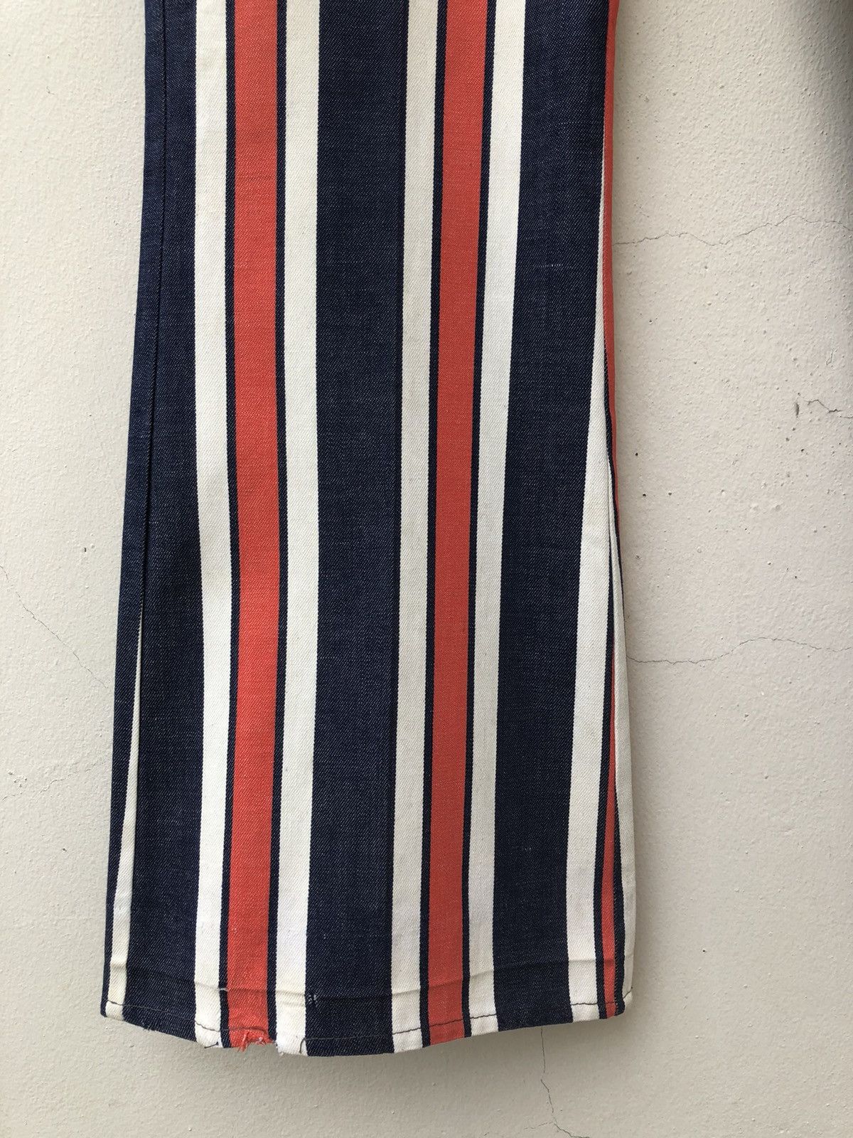 Vintage Vintage 60s 70s HONDO Border Striped Flare Pant Size US 32 / EU 48 - 10 Thumbnail