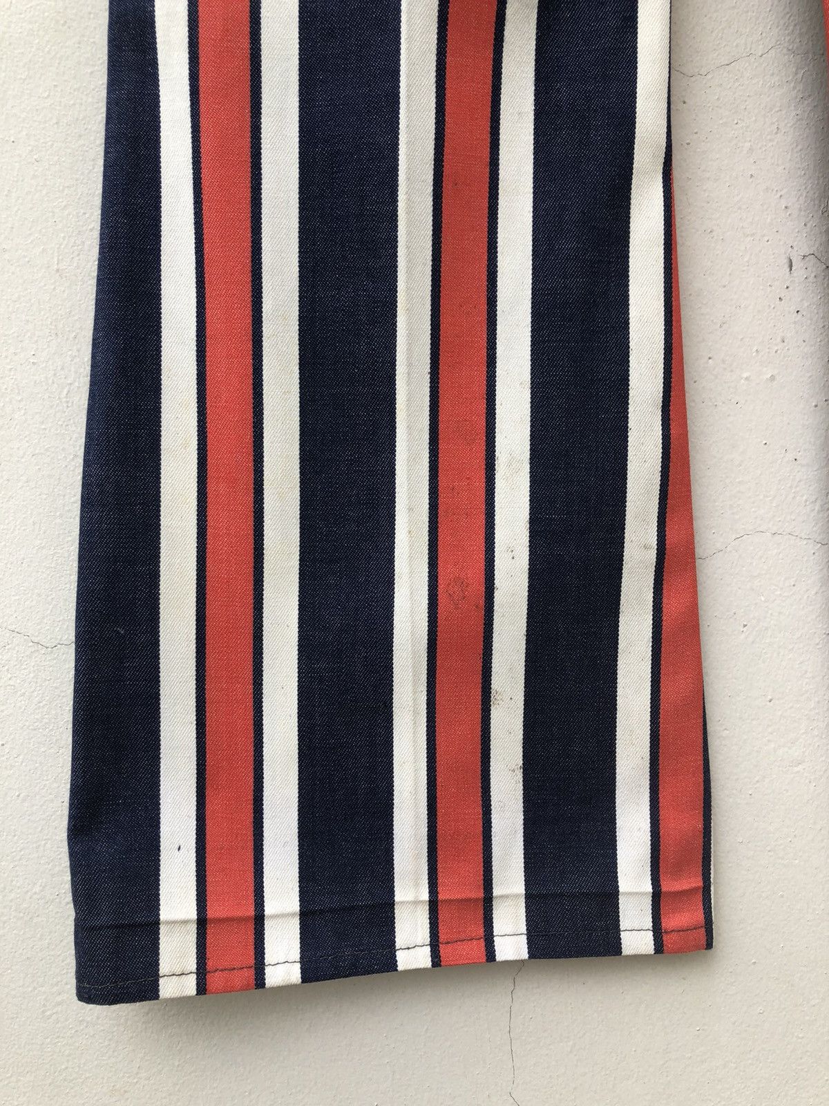 Vintage Vintage 60s 70s HONDO Border Striped Flare Pant Size US 32 / EU 48 - 19 Thumbnail