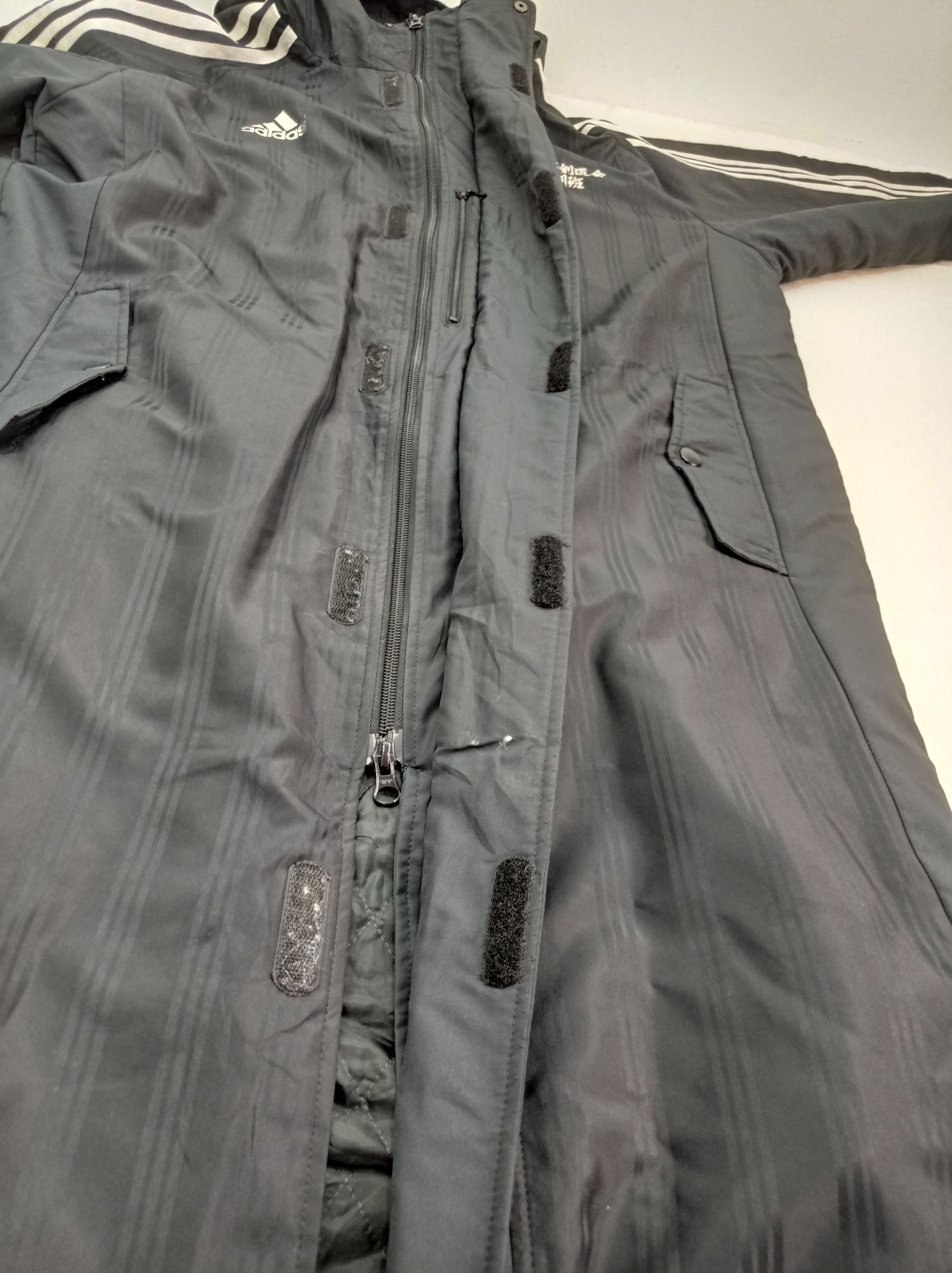 Adidas Adidas Big Logo Long Jacket Hoodie Size US M / EU 48-50 / 2 - 9 Thumbnail