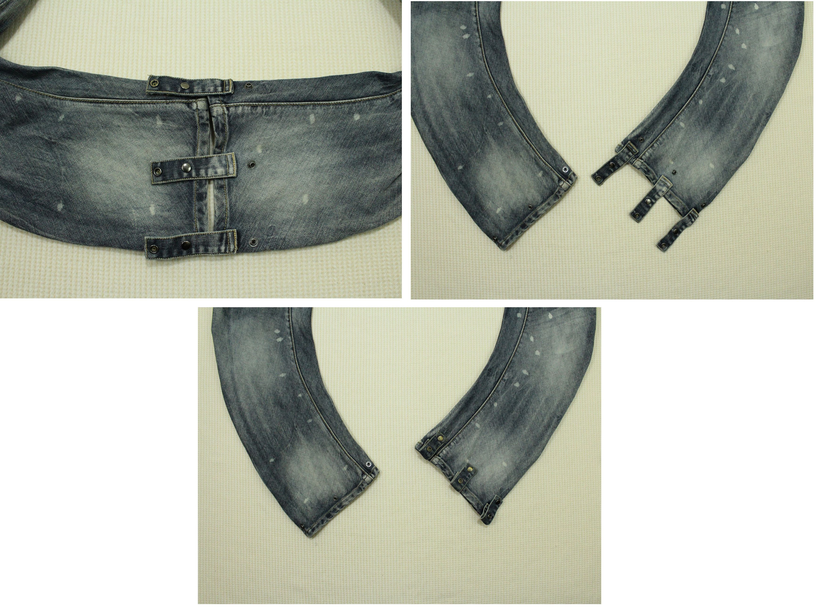 Japanese Brand PPFM Denim Distressed Style Denim Washed LGB Tornado Mart Size US 31 - 7 Thumbnail