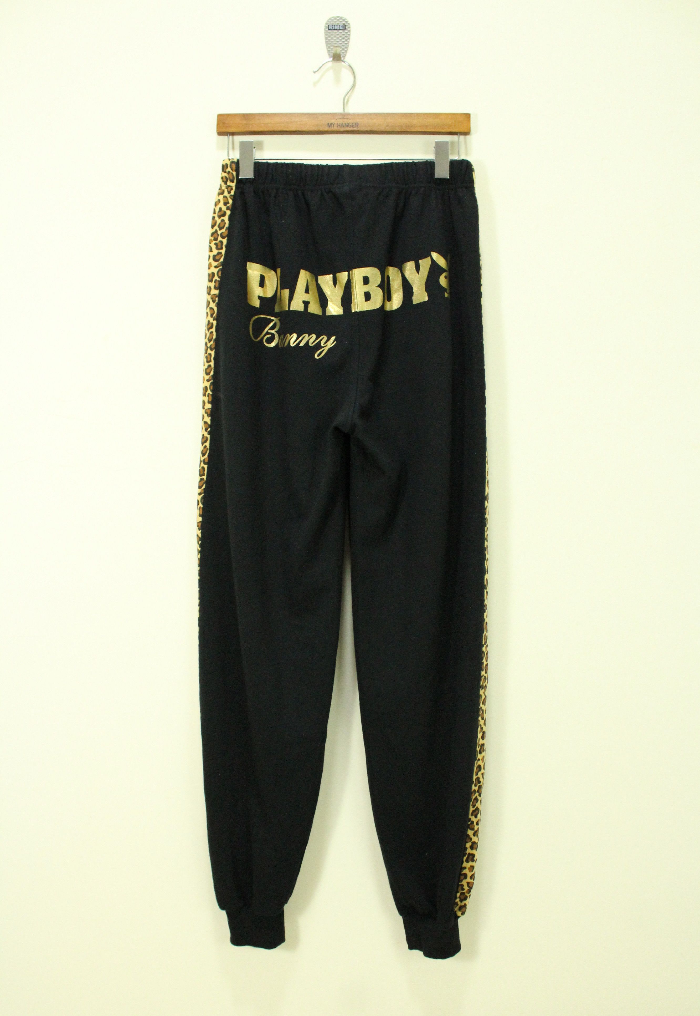Playboy PLAYBOY Sweatpants Jogger Pants Big Logo Spell Out Print Size US 30 / EU 46 - 6 Thumbnail