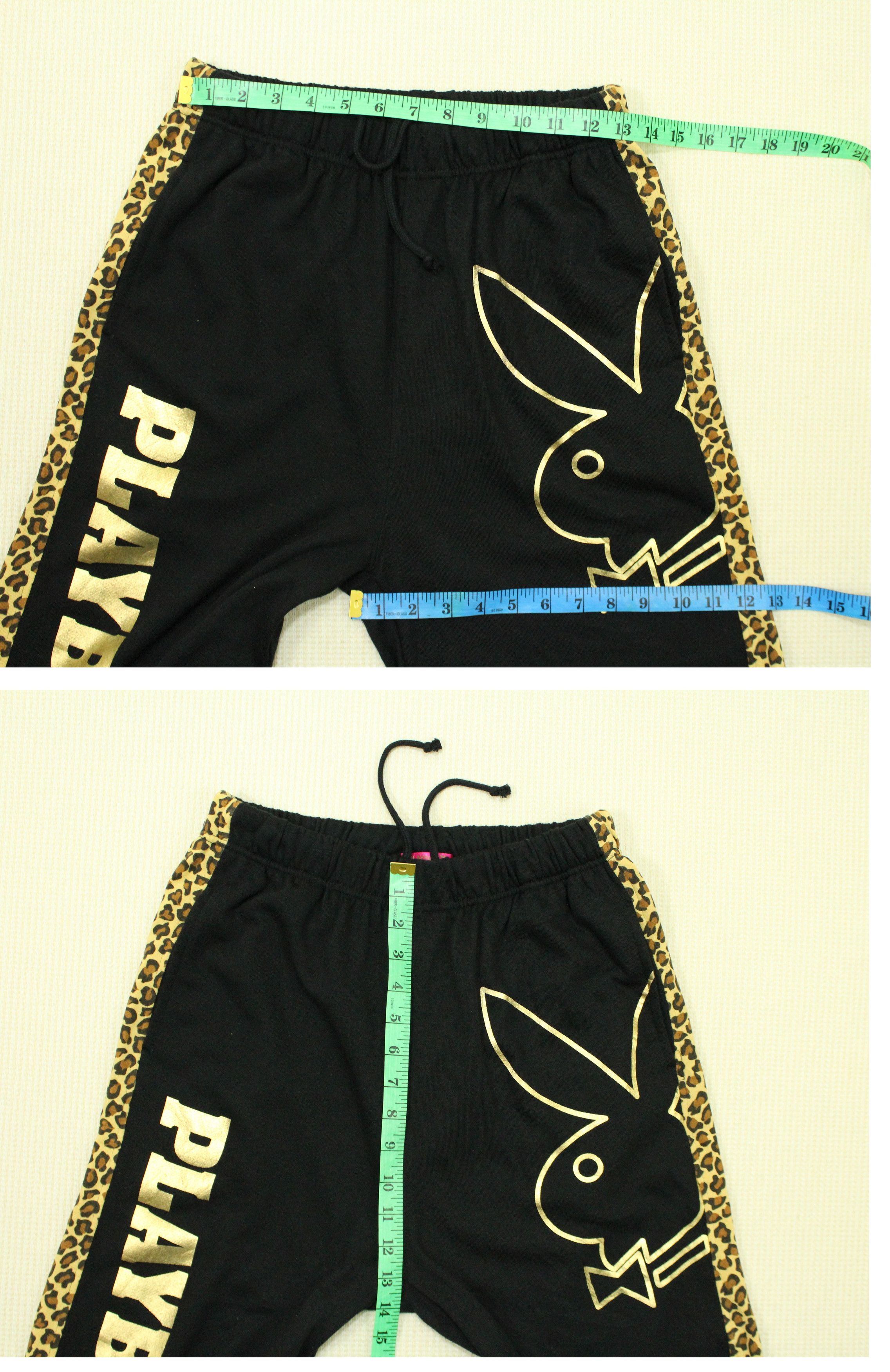 Playboy PLAYBOY Sweatpants Jogger Pants Big Logo Spell Out Print Size US 30 / EU 46 - 17 Thumbnail