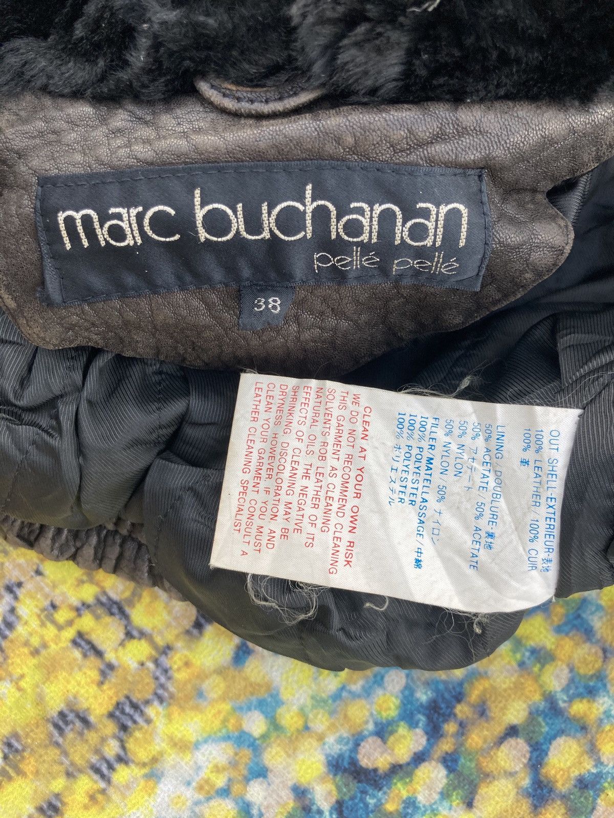 Pelle Pelle Marc Buchanan Sherpa Leather Jacket Size US XL / EU 56 / 4 - 9 Thumbnail
