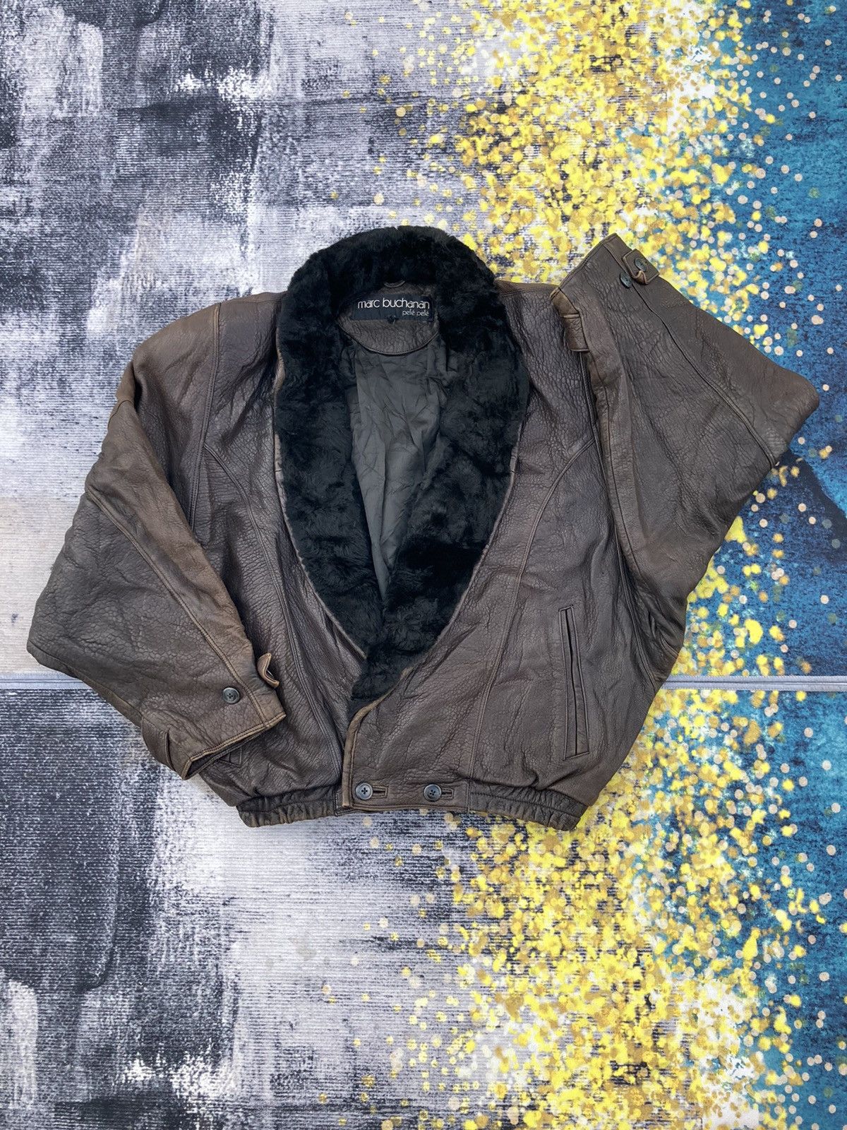 Pelle Pelle Marc Buchanan Sherpa Leather Jacket Size US XL / EU 56 / 4 - 1 Thumbnail
