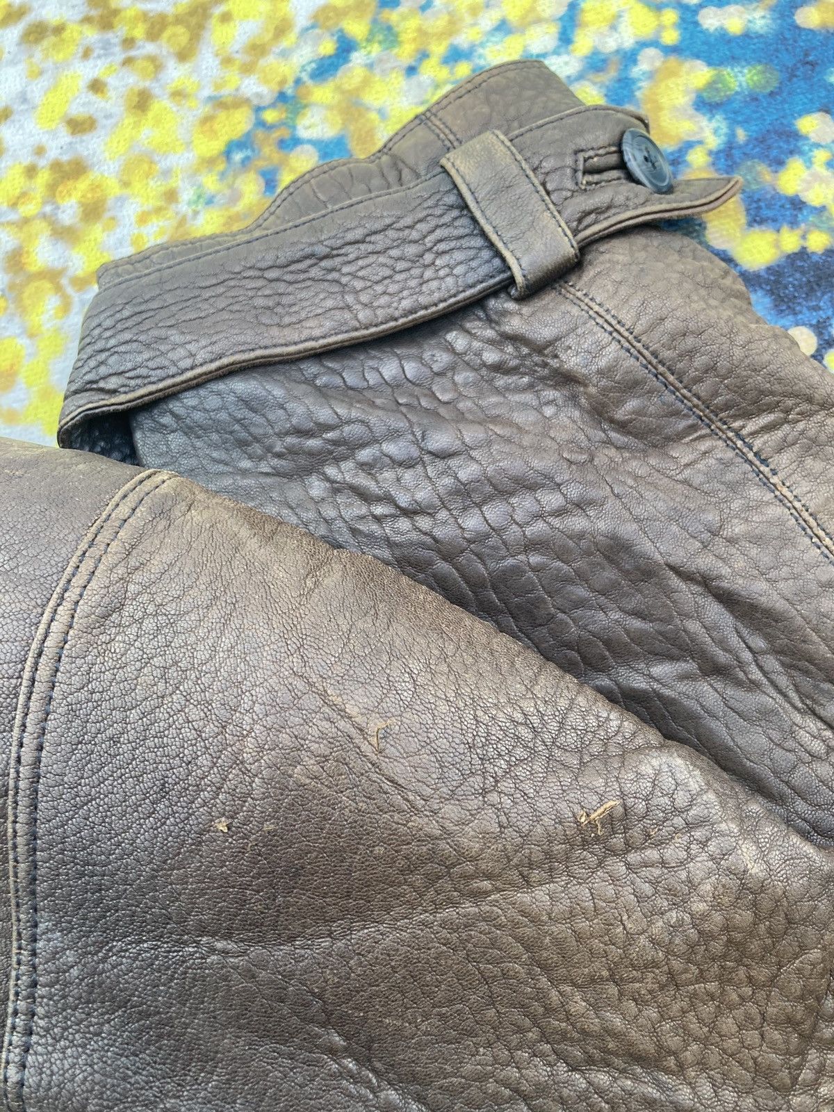 Pelle Pelle Marc Buchanan Sherpa Leather Jacket Size US XL / EU 56 / 4 - 6 Thumbnail