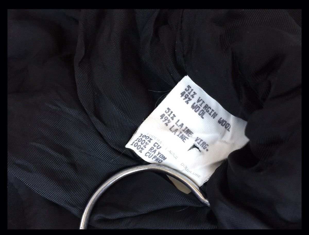 Versace 💥Gianni Versace Balck Cropped Jacket Size M / US 6-8 / IT 42-44 - 9 Thumbnail