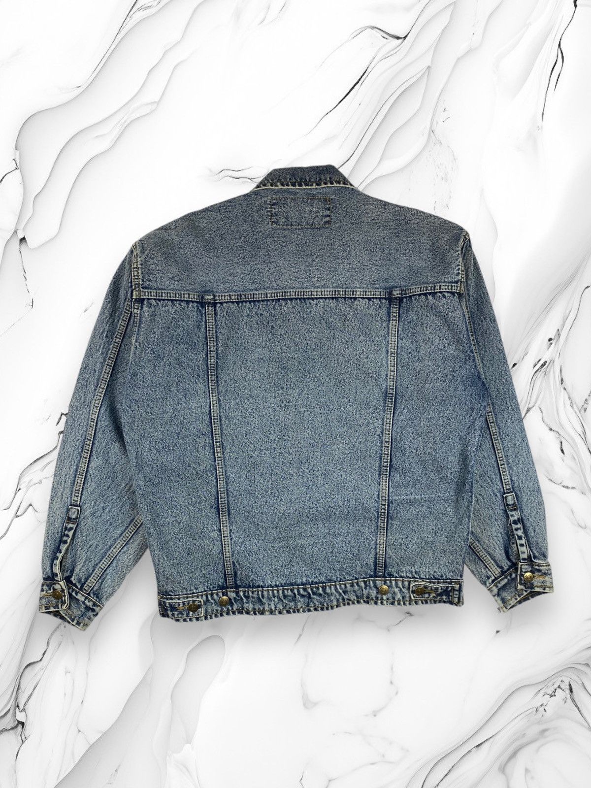 Other Mens Vintage No Excuses Cuses Denim Jacket Size L Size US L / EU 52-54 / 3 - 9 Thumbnail