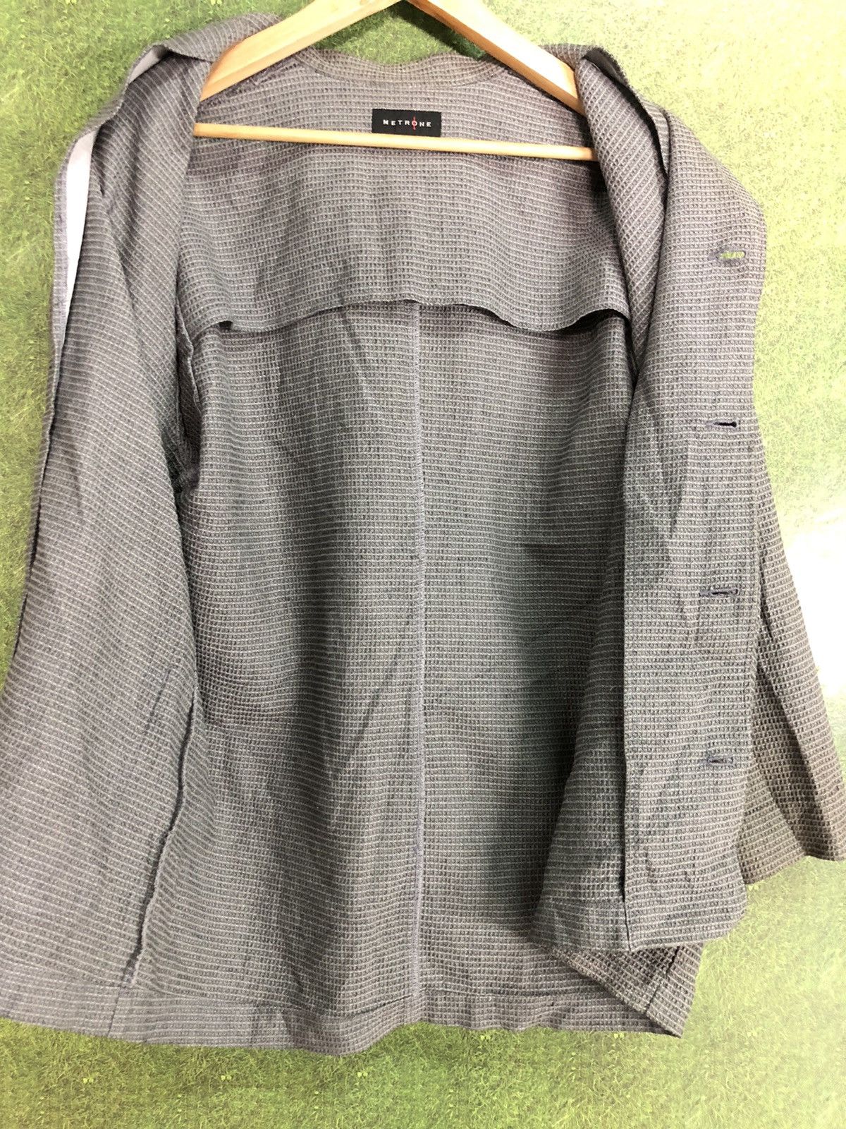 Japanese Brand × Vintage VINTAGE METRONE WOOL DOUBLE POCKET JACKET Size US M / EU 48-50 / 2 - 4 Thumbnail