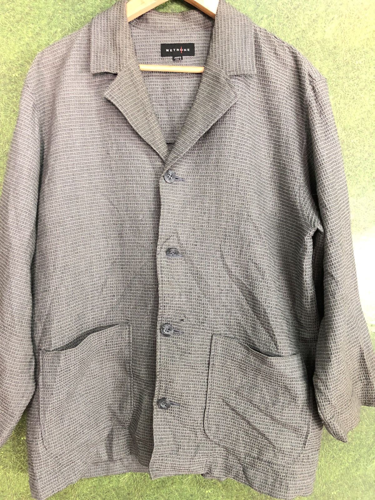 Japanese Brand × Vintage VINTAGE METRONE WOOL DOUBLE POCKET JACKET Size US M / EU 48-50 / 2 - 3 Thumbnail
