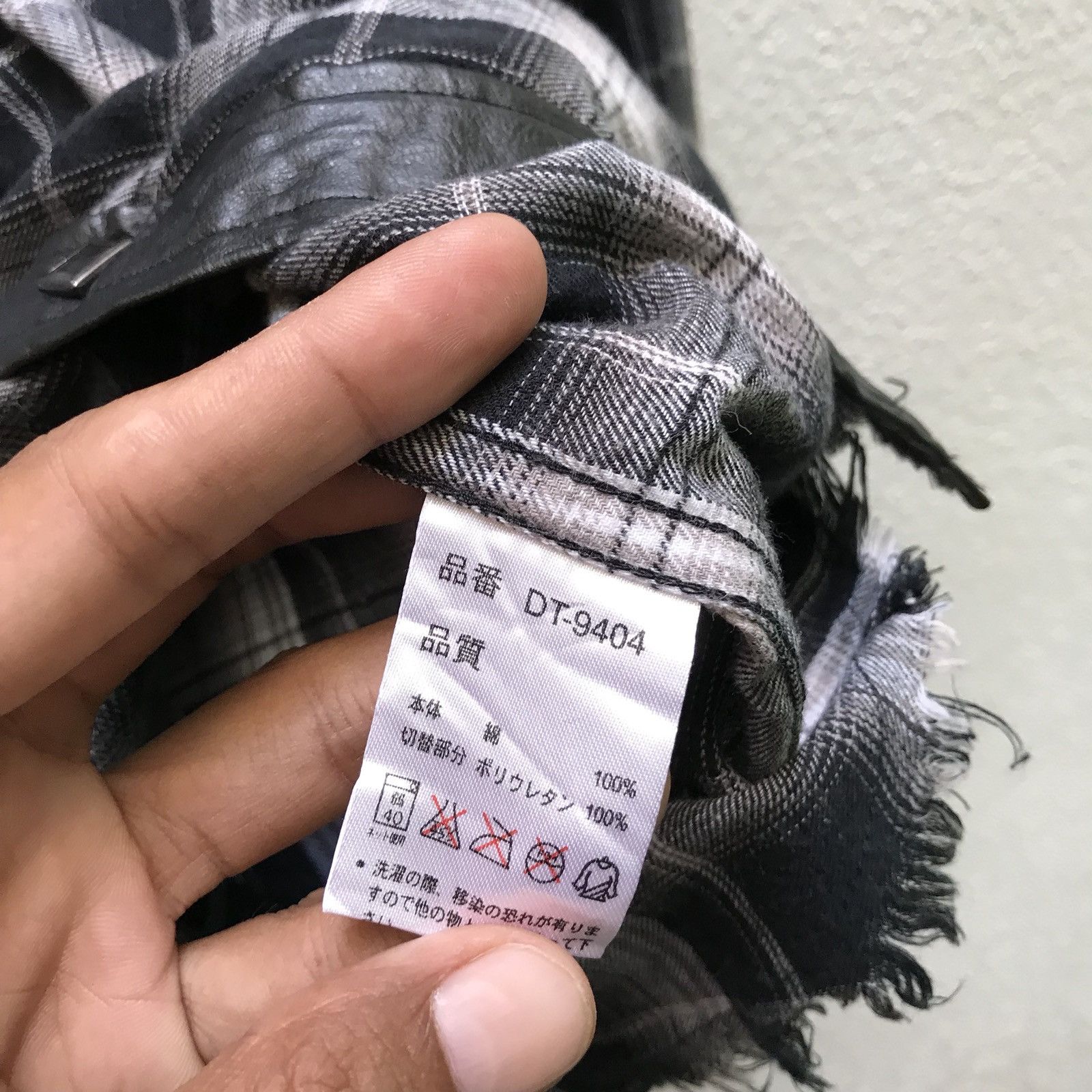 Japanese Brand 🔥Pedestrian Paradise Checker Disstressed Snap Button Shirts Size US S / EU 44-46 / 1 - 10 Thumbnail