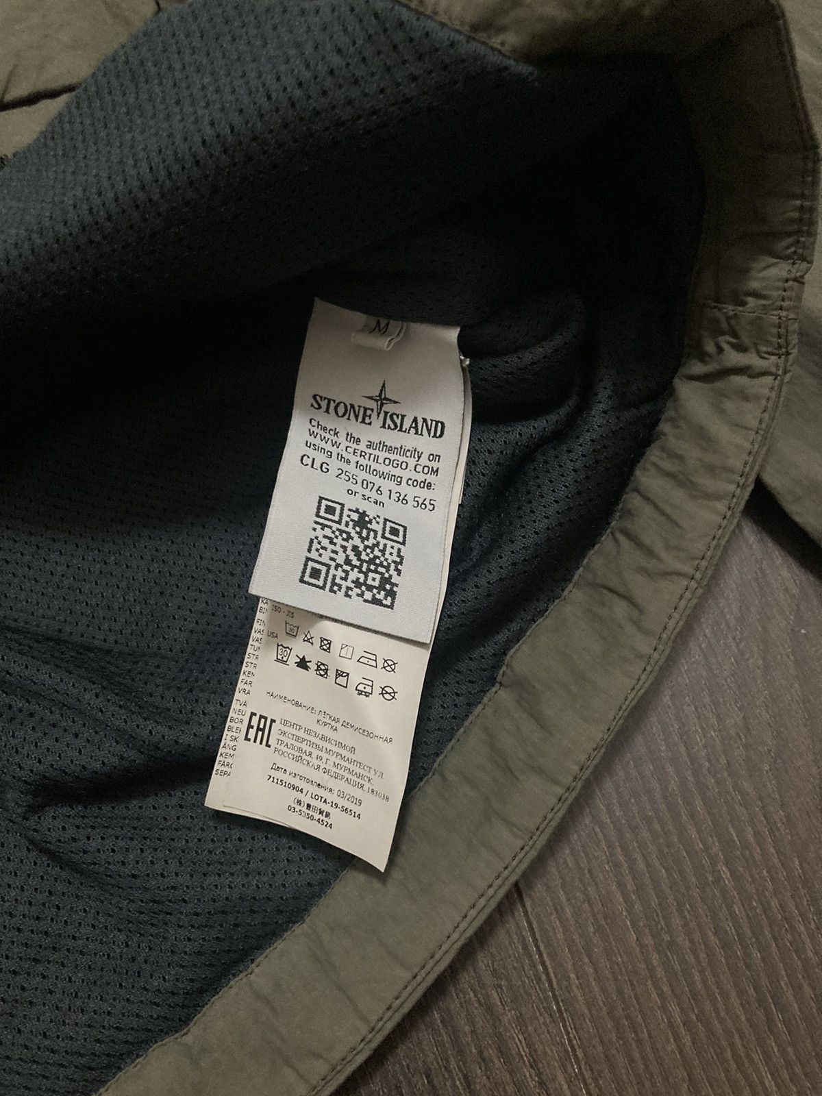 Stone Island STONE ISLAND Zip Overshirt Jacket New Size US M / EU 48-50 / 2 - 7 Thumbnail