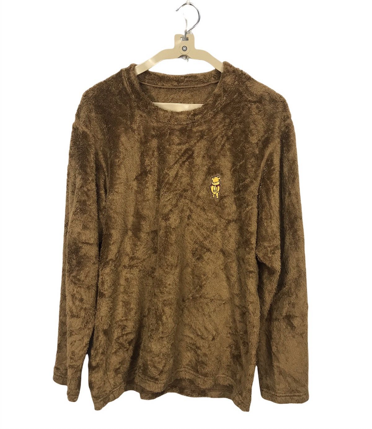 Disney x Uniqlo Pooh fleece long sleeve shirt