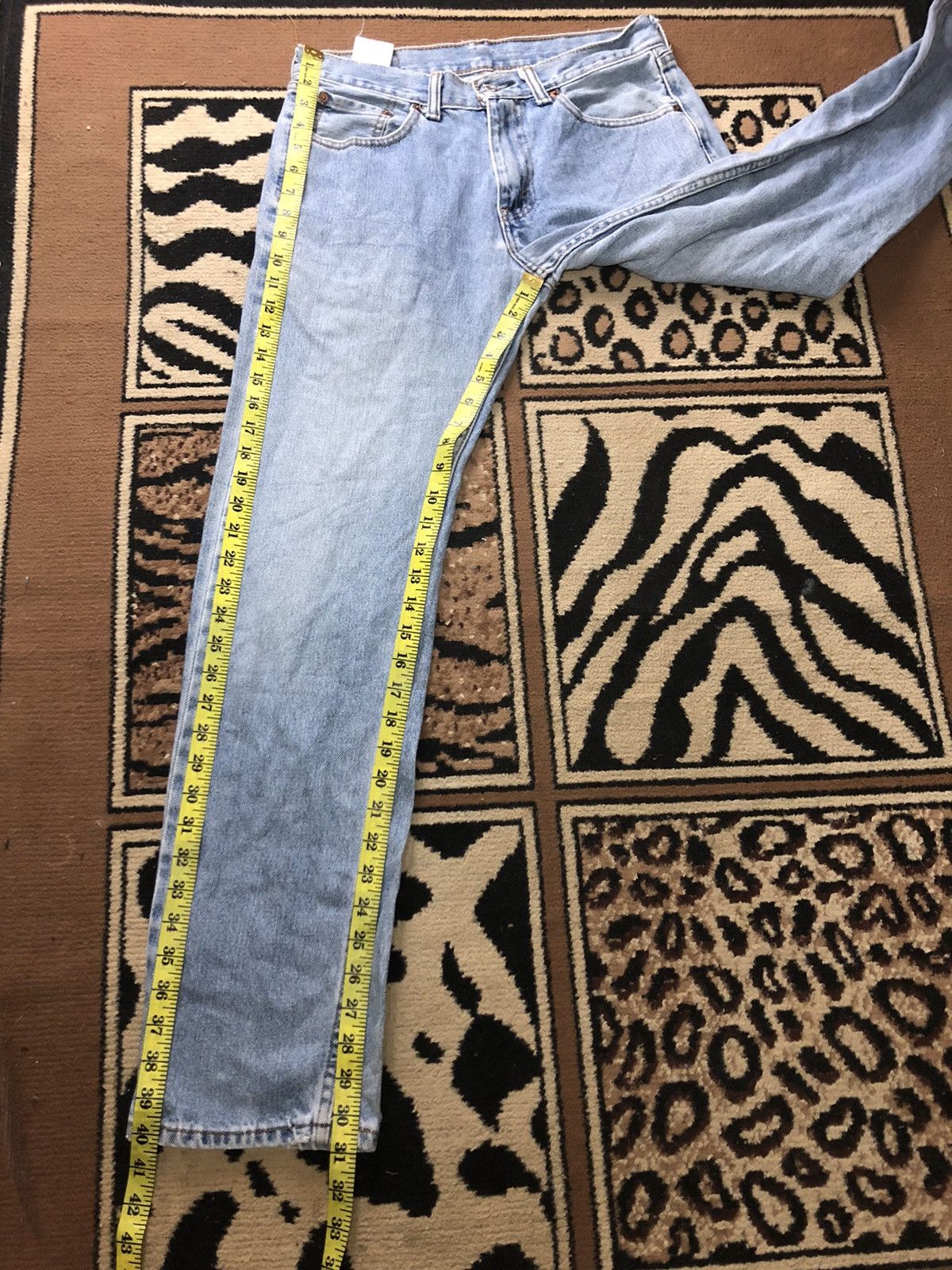 Levi's × Levi's Vintage Clothing × Vintage VINTAGE LEVIS 505 BLUE WASH DENIM Size US 29 - 12 Thumbnail