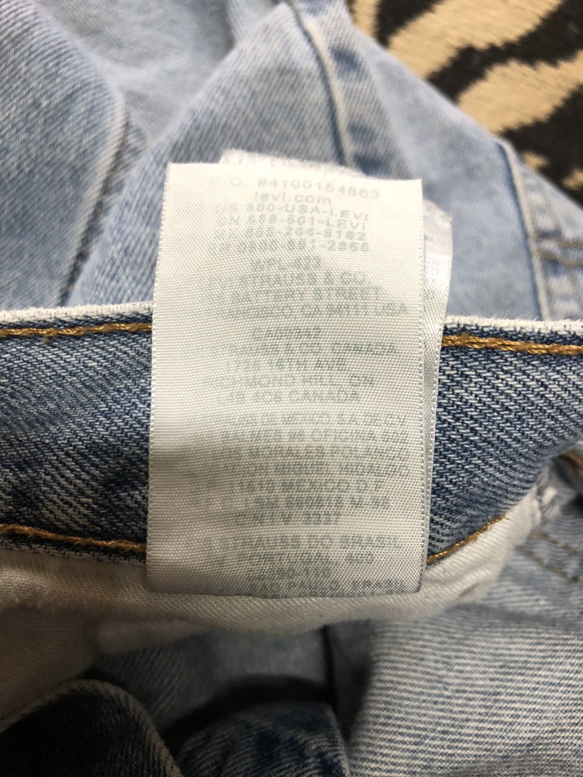 Levi's × Levi's Vintage Clothing × Vintage VINTAGE LEVIS 505 BLUE WASH DENIM Size US 29 - 8 Thumbnail