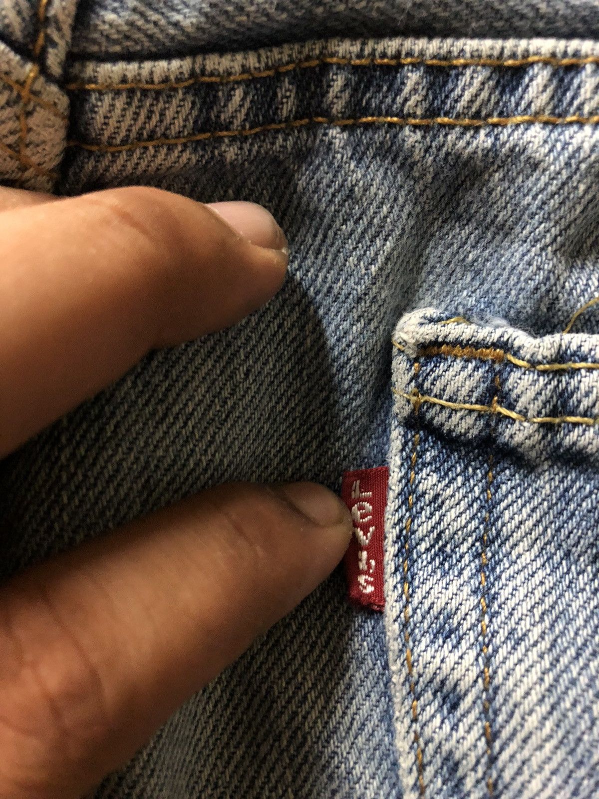Levi's × Levi's Vintage Clothing × Vintage VINTAGE LEVIS 505 BLUE WASH DENIM Size US 29 - 9 Thumbnail