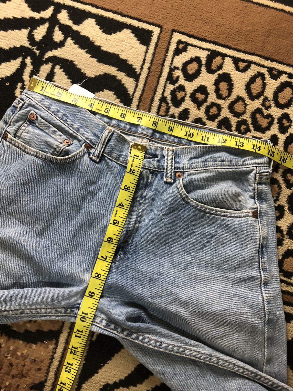 Levi's × Levi's Vintage Clothing × Vintage VINTAGE LEVIS 505 BLUE WASH DENIM Size US 29 - 11 Thumbnail