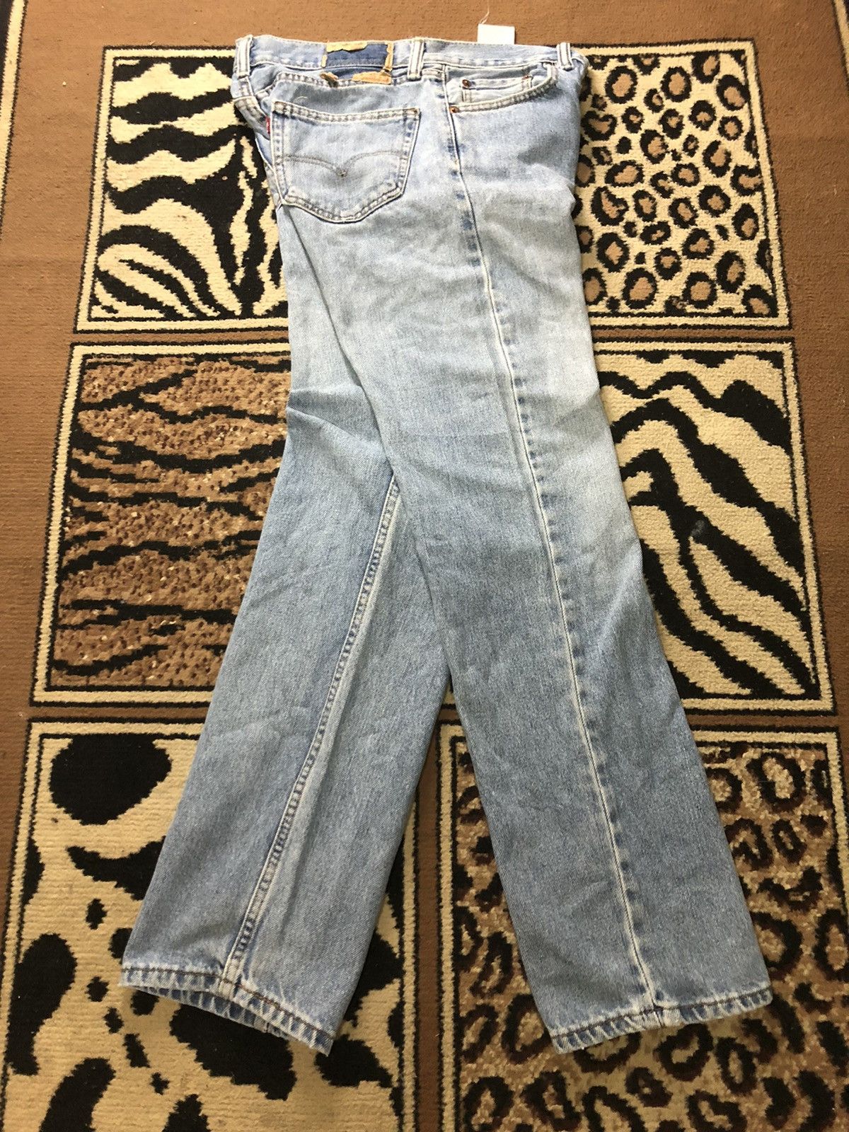 Levi's × Levi's Vintage Clothing × Vintage VINTAGE LEVIS 505 BLUE WASH DENIM Size US 29 - 10 Thumbnail