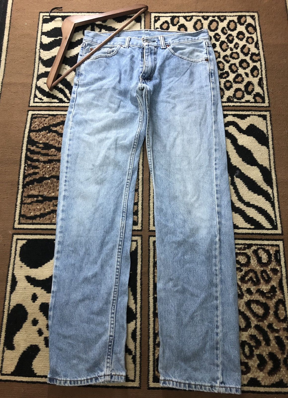 Levi's × Levi's Vintage Clothing × Vintage VINTAGE LEVIS 505 BLUE WASH DENIM Size US 29 - 3 Thumbnail