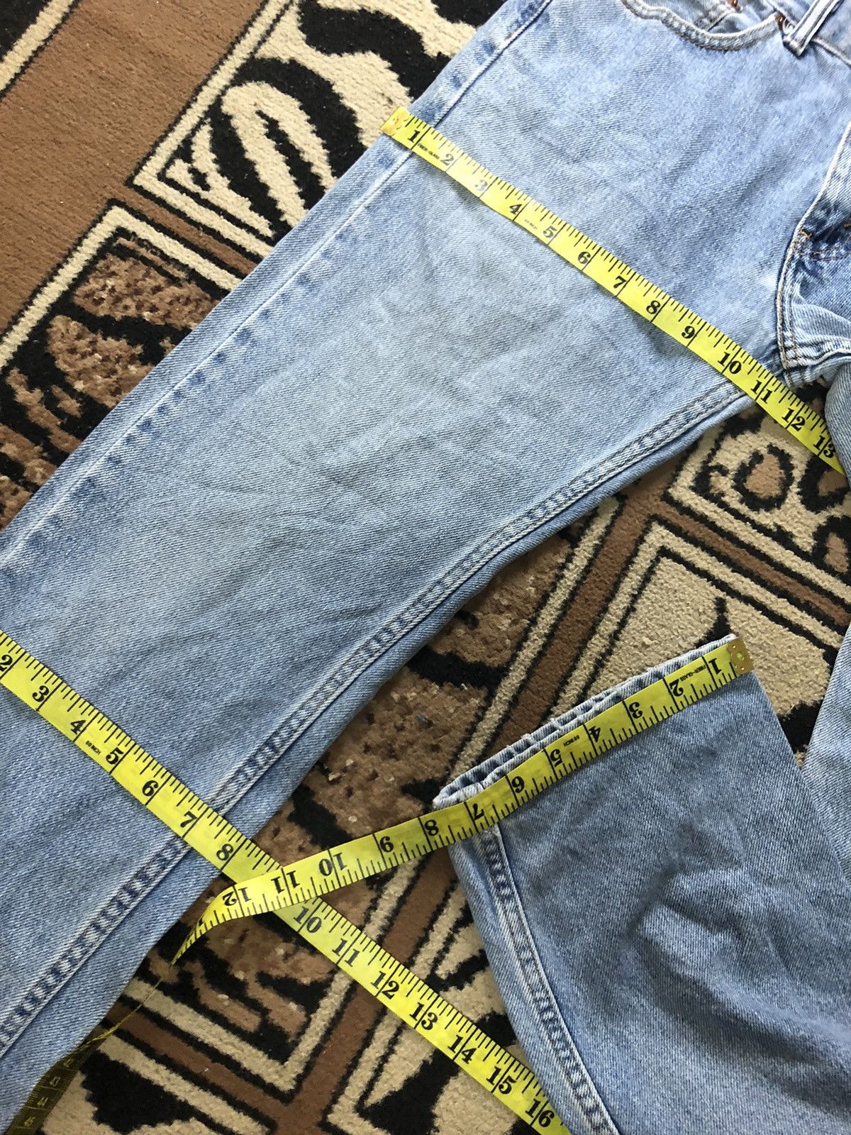 Levi's × Levi's Vintage Clothing × Vintage VINTAGE LEVIS 505 BLUE WASH DENIM Size US 29 - 13 Thumbnail
