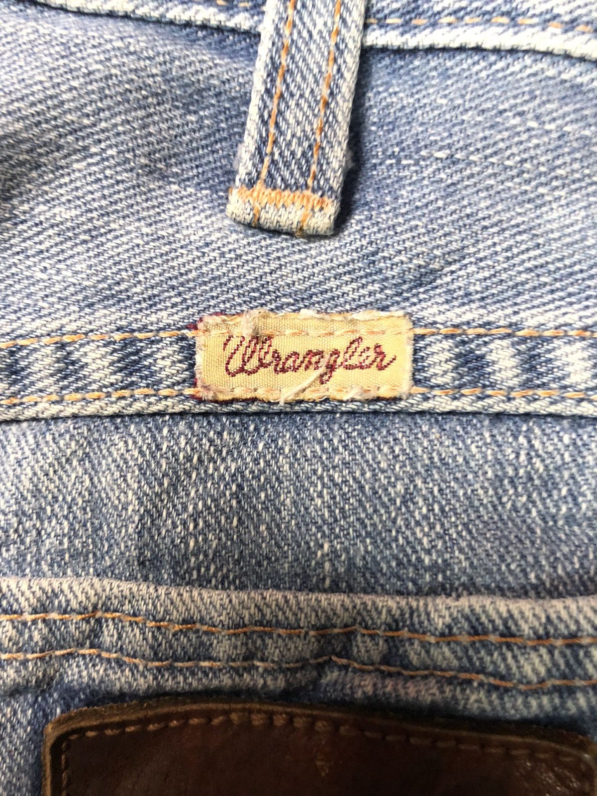 Edwin × Vintage VINTAGE EDWIN BLUE WASH DISSTRESSED DENIM Size US 32 / EU 48 - 13 Thumbnail
