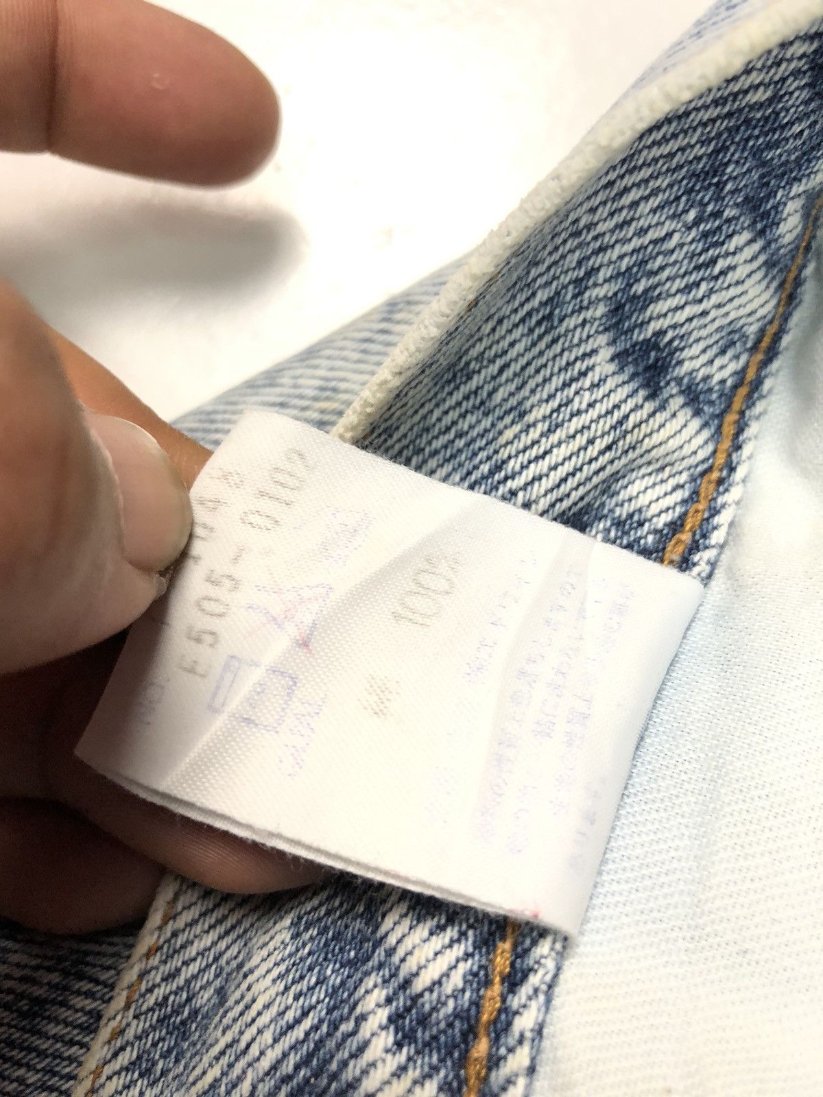 Edwin × Vintage VINTAGE EDWIN STONE WASH DENIM DESIGN STYLE Size US 31 - 9 Thumbnail