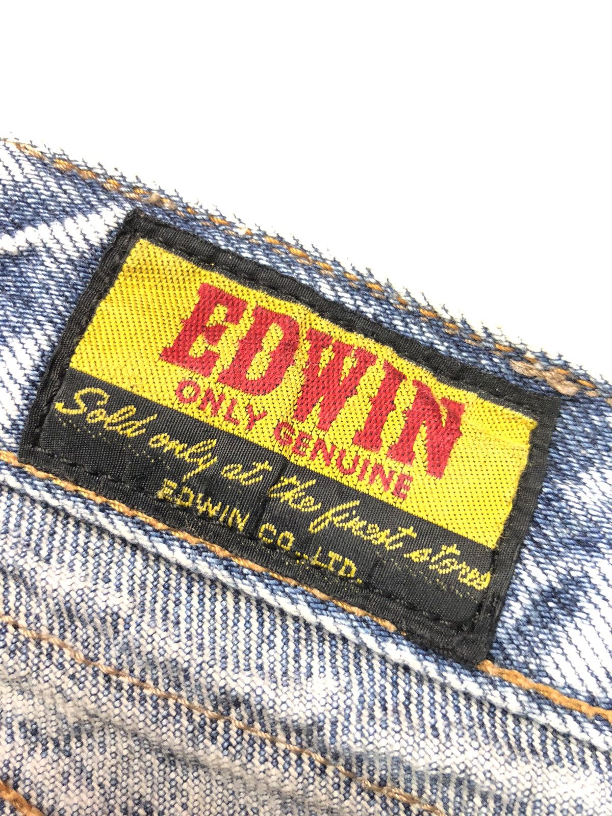 Edwin × Vintage VINTAGE EDWIN STONE WASH DENIM DESIGN STYLE Size US 31 - 7 Thumbnail