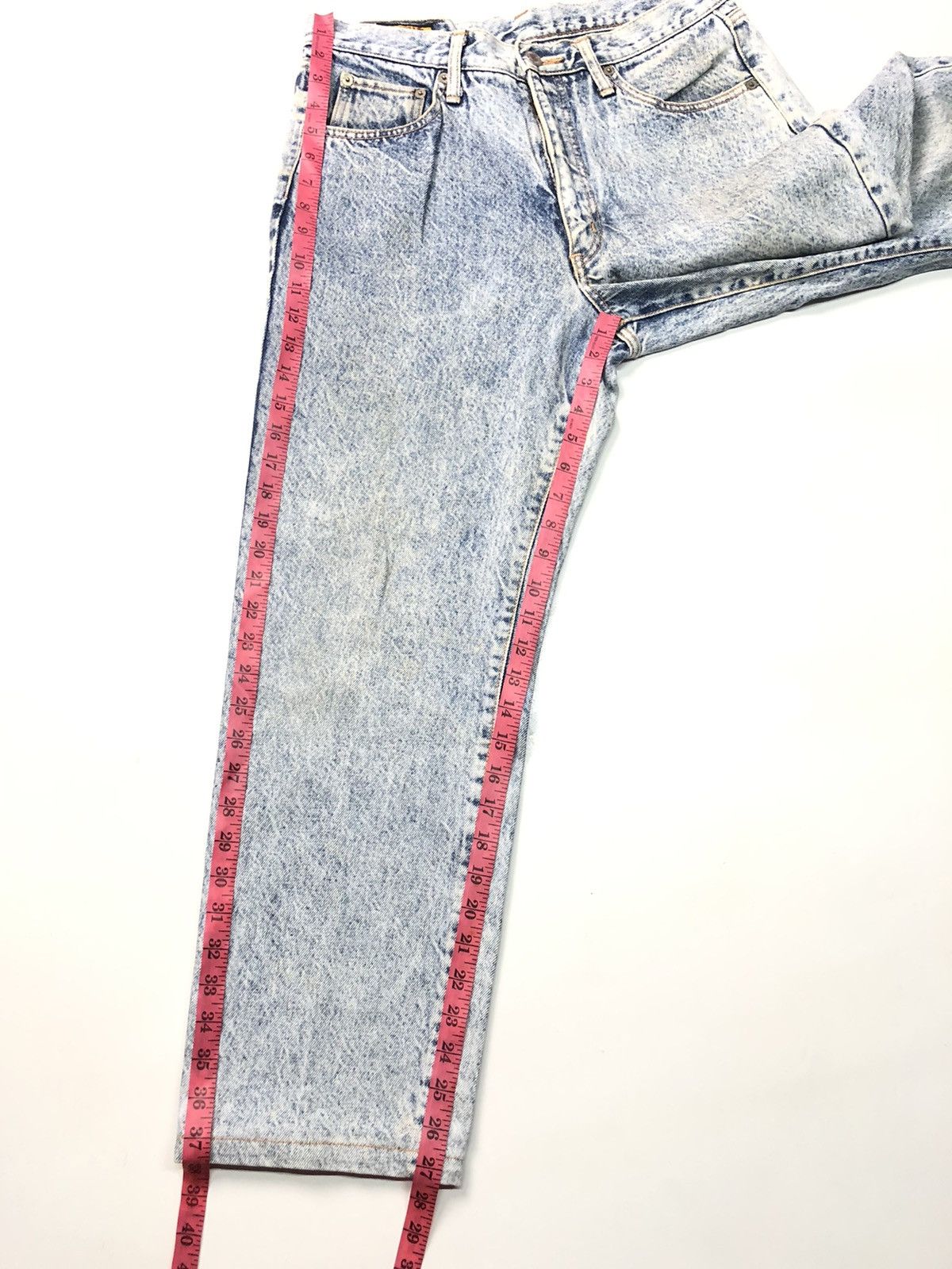 Edwin × Vintage VINTAGE EDWIN STONE WASH DENIM DESIGN STYLE Size US 31 - 16 Thumbnail