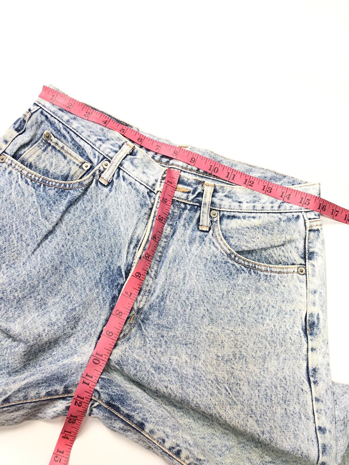 Edwin × Vintage VINTAGE EDWIN STONE WASH DENIM DESIGN STYLE Size US 31 - 15 Thumbnail