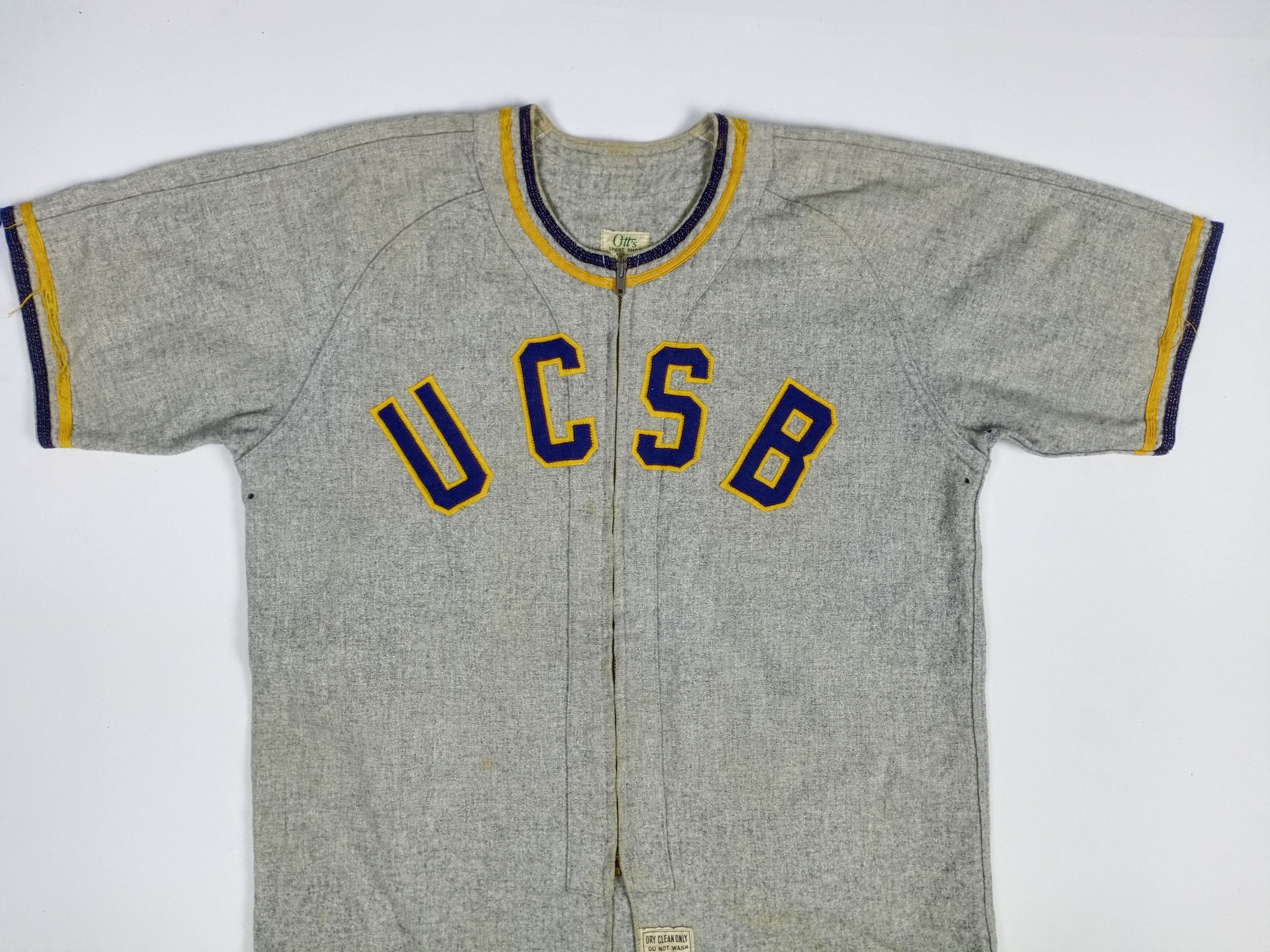 CSB × NFL × Vintage Mega rare! True Vintage 30s Wool Baseball Jersey Rude Ruth Size US XL / EU 56 / 4 - 18 Thumbnail