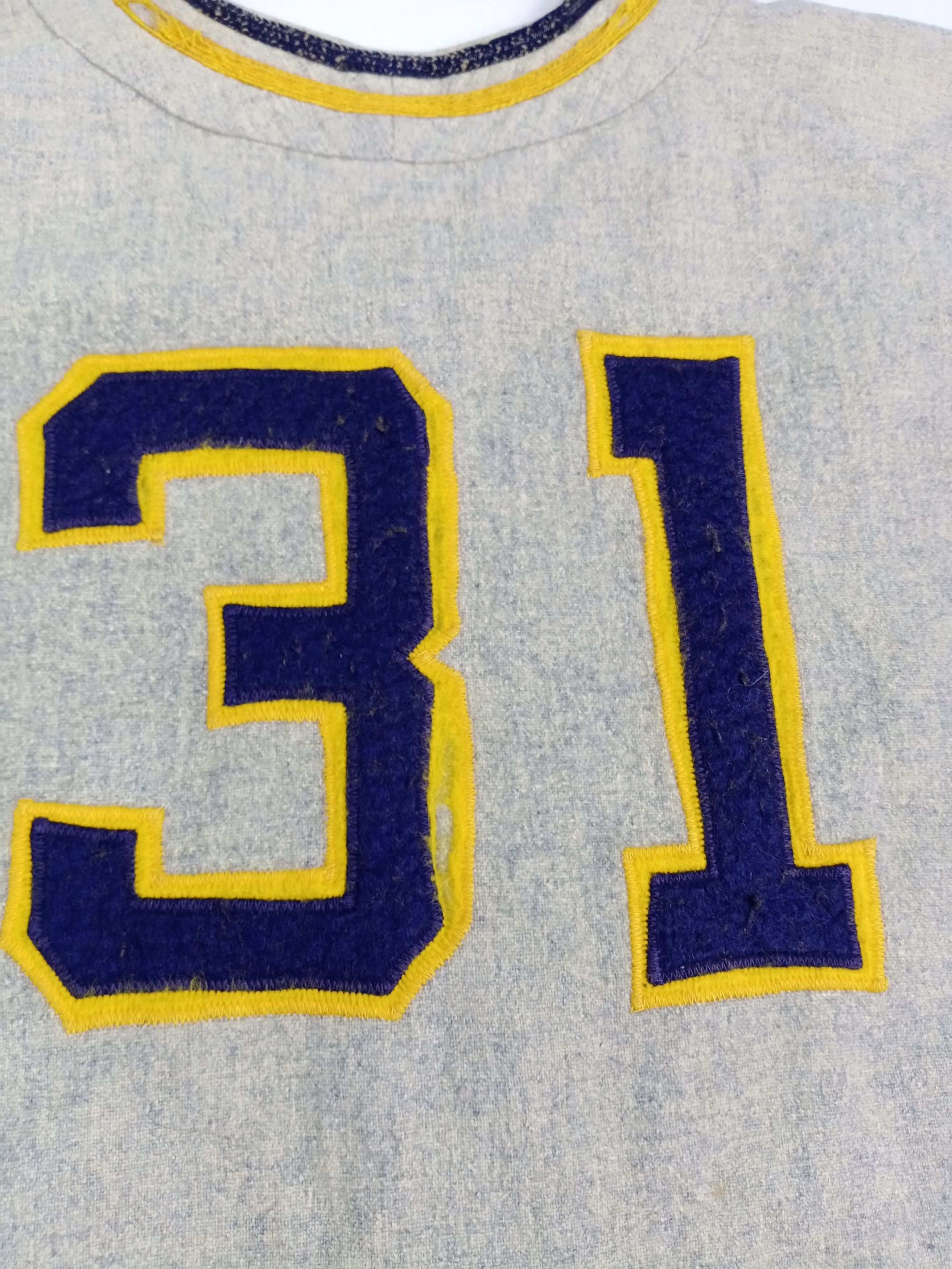 CSB × NFL × Vintage Mega rare! True Vintage 30s Wool Baseball Jersey Rude Ruth Size US XL / EU 56 / 4 - 3 Thumbnail