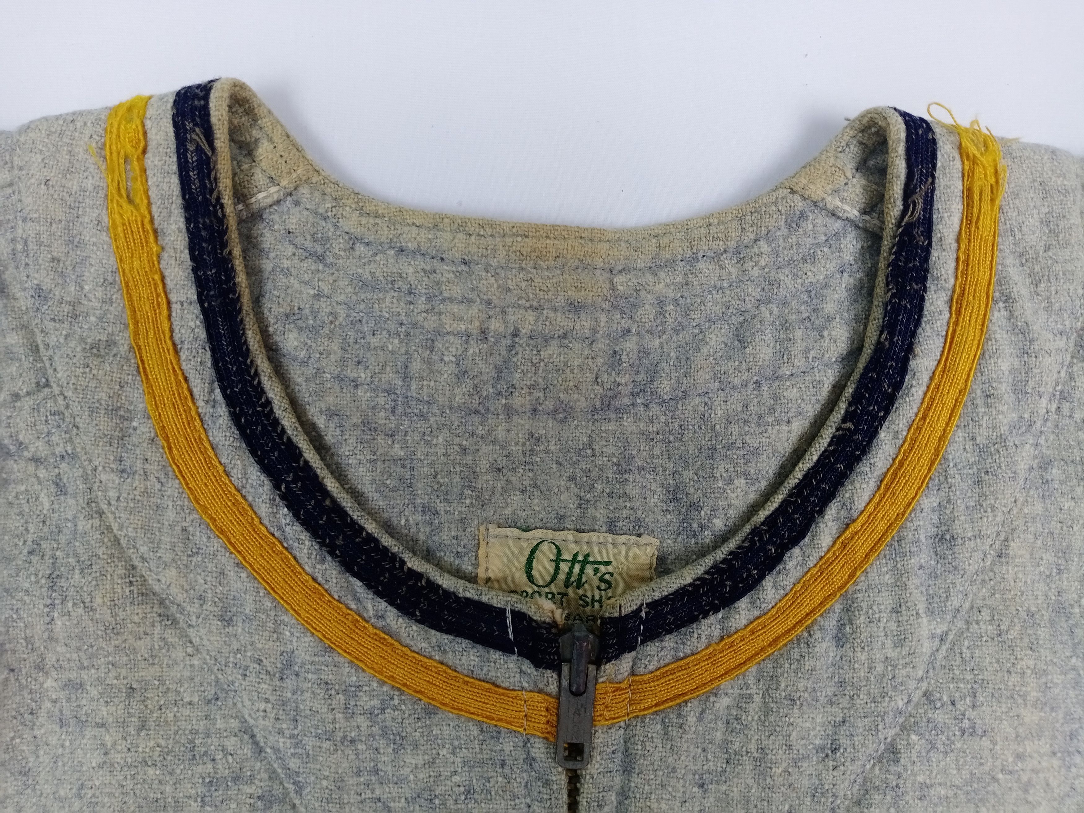 CSB × NFL × Vintage Mega rare! True Vintage 30s Wool Baseball Jersey Rude Ruth Size US XL / EU 56 / 4 - 8 Thumbnail