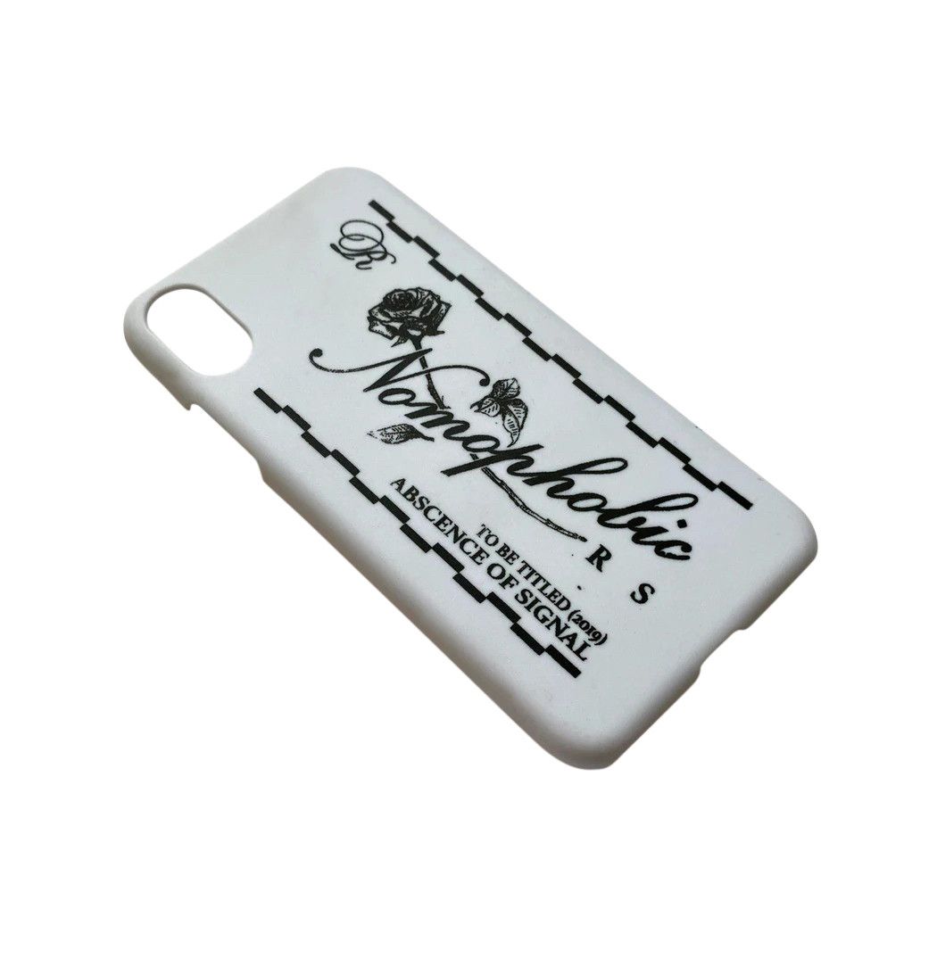 Raf Simons ⚡️QUICK SALE⚡️ Iphone X White Nomophobic Raf Simons Case Size ONE SIZE - 1 Thumbnail