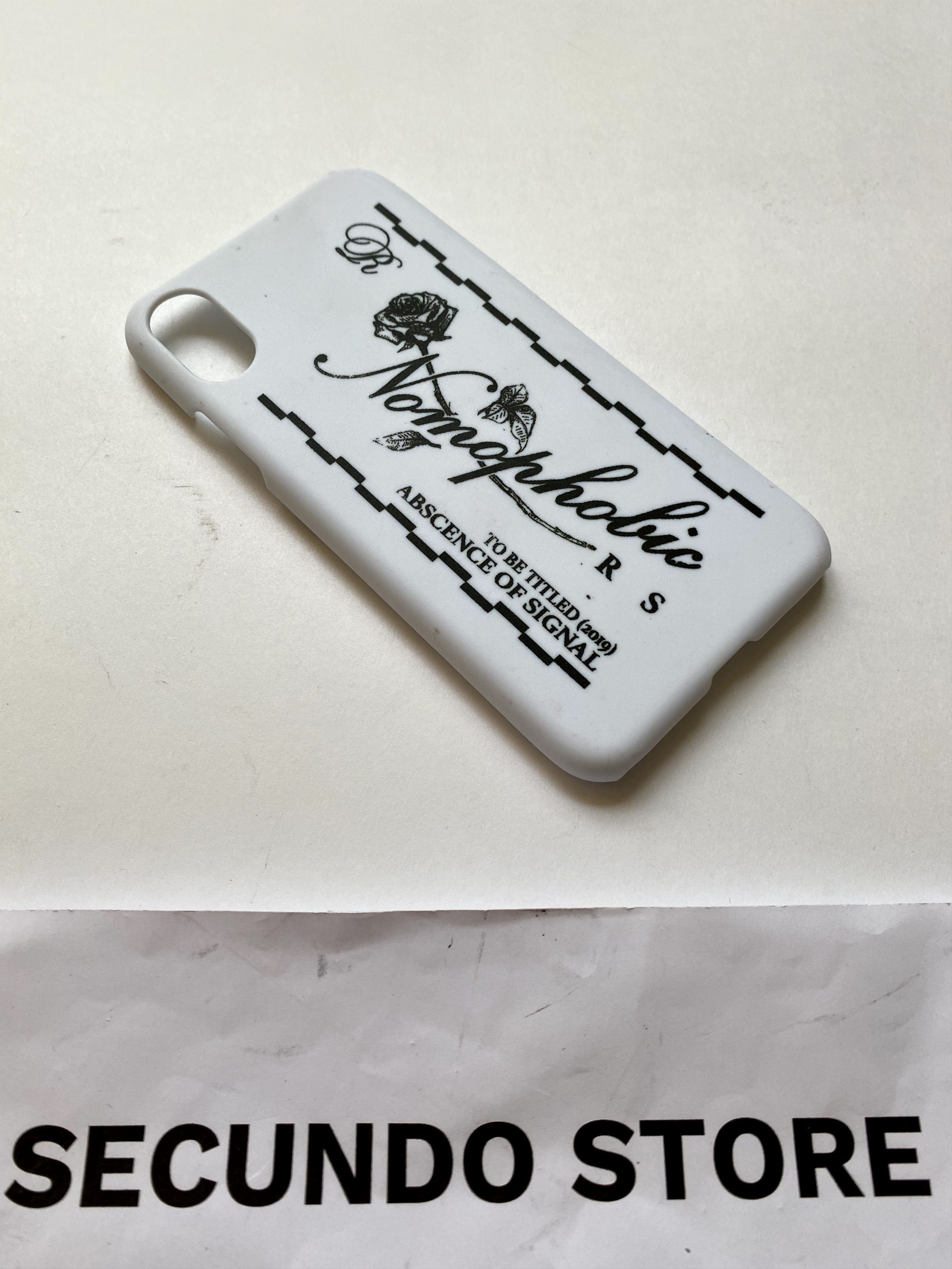 Raf Simons ⚡️QUICK SALE⚡️ Iphone X White Nomophobic Raf Simons Case Size ONE SIZE - 2 Thumbnail