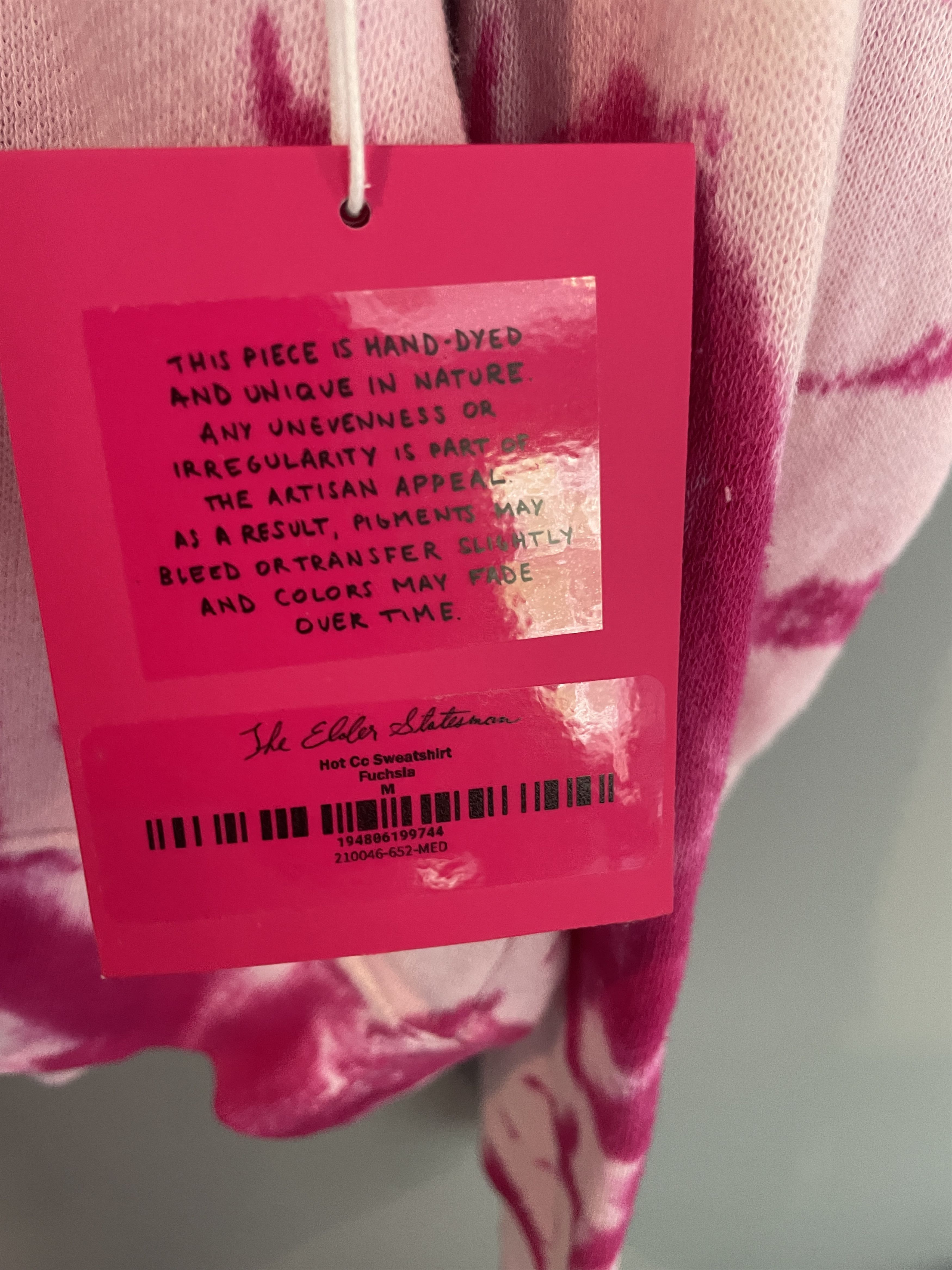 The Elder Statesman BNWT Elder Statesman Tie Dye Crewneck Size US M / EU 48-50 / 2 - 4 Thumbnail
