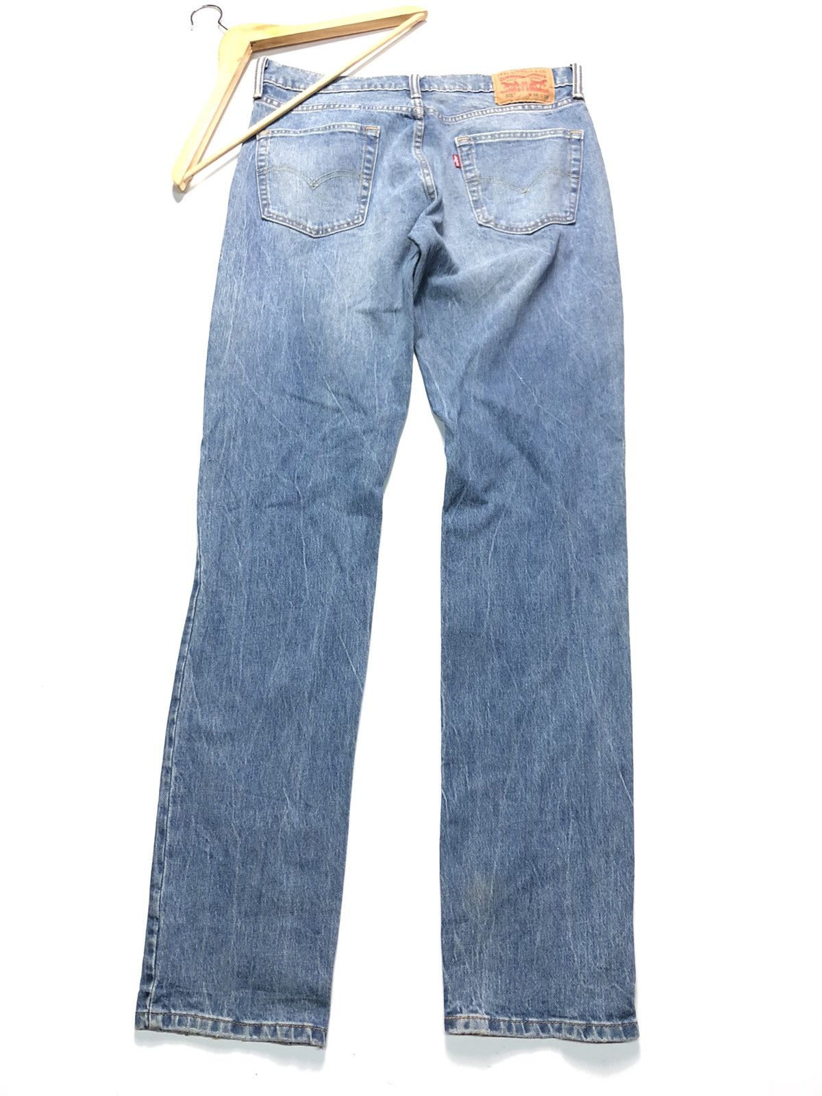Levi's × Vintage VINTAGE LEVIS 511 BLUE WASH DISTRESSED DENIM Size US 33 - 11 Thumbnail
