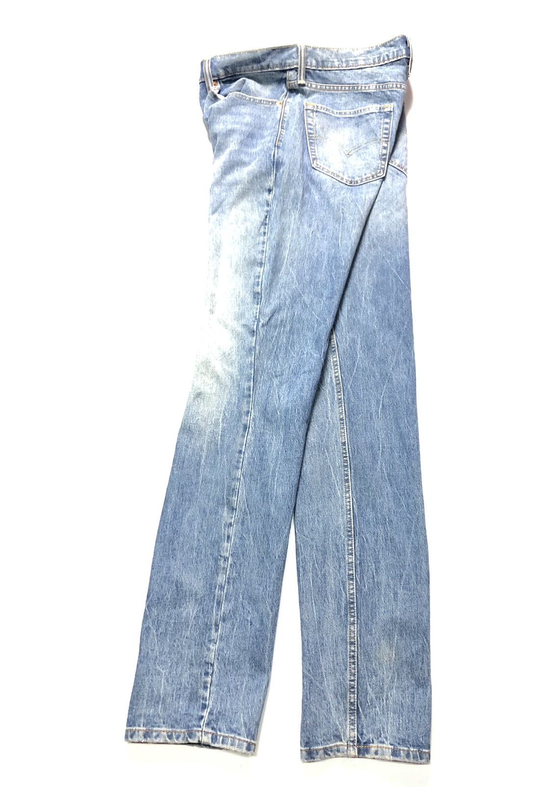 Levi's × Vintage VINTAGE LEVIS 511 BLUE WASH DISTRESSED DENIM Size US 33 - 15 Thumbnail
