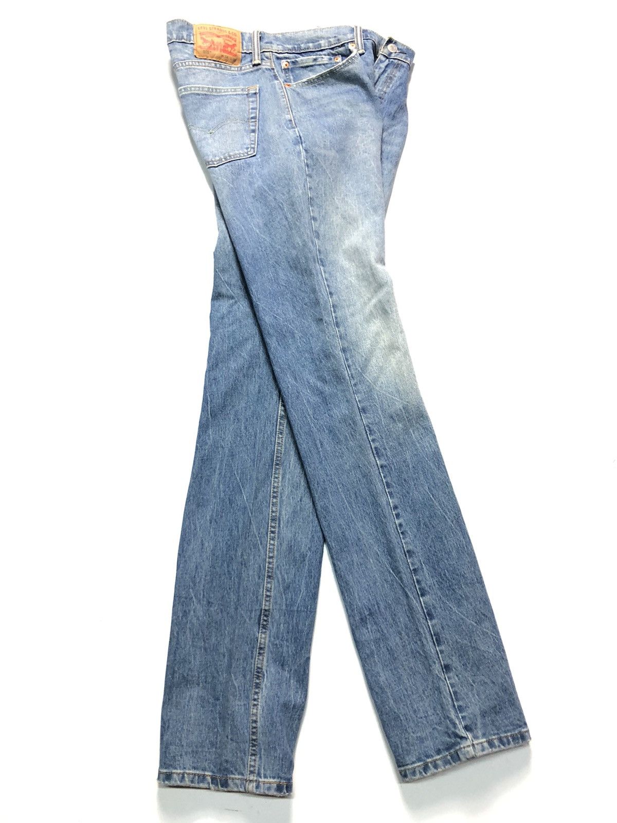 Levi's × Vintage VINTAGE LEVIS 511 BLUE WASH DISTRESSED DENIM Size US 33 - 16 Thumbnail