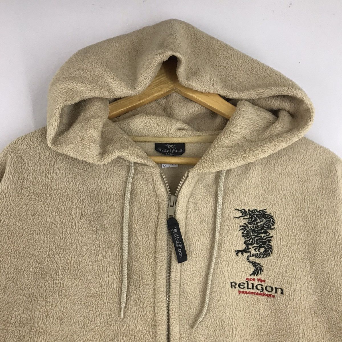Beauty Beast × Hall Of Fame 🐉Hall Of Fame Fleece Zippier Hoodies Size US L / EU 52-54 / 3 - 3 Thumbnail