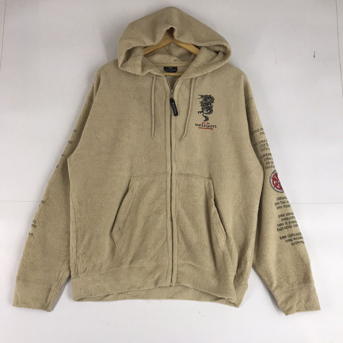 Beauty Beast × Hall Of Fame 🐉Hall Of Fame Fleece Zippier Hoodies Size US L / EU 52-54 / 3 - 2 Thumbnail