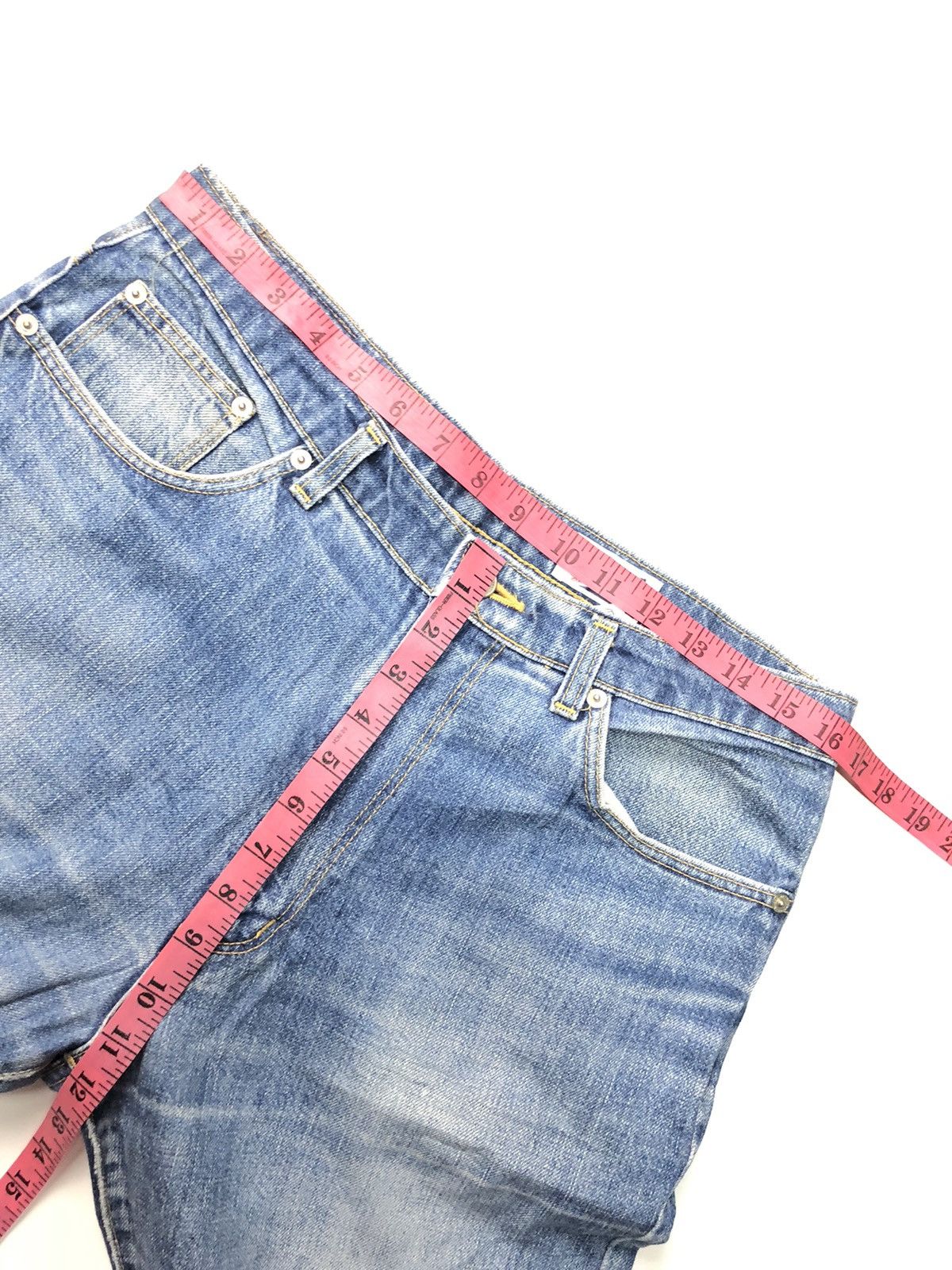 Edwin × Vintage VINTAGE EDWIN BLUE WASH DENIM Size US 32 / EU 48 - 15 Thumbnail