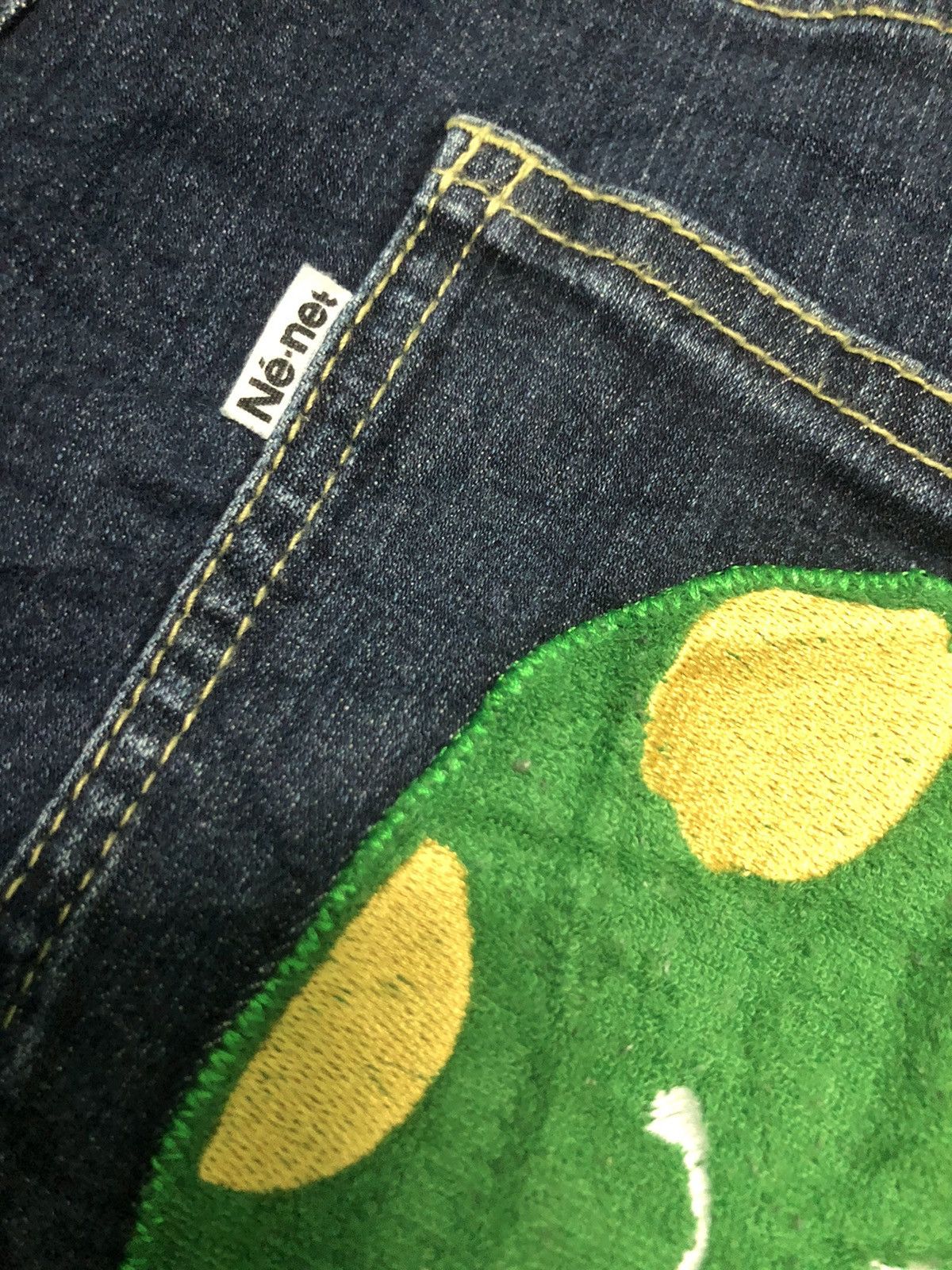 Issey Miyake × Japanese Brand × Ne-Net Ne-NET ISSEY MIYAKE CROPPED HIGH RISE DENIM JEANS Size US 30 / EU 46 - 9 Thumbnail
