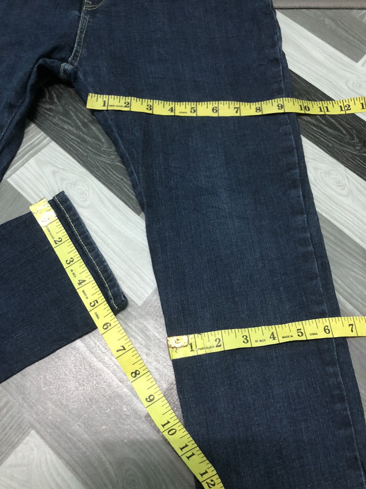 Issey Miyake × Japanese Brand × Ne-Net Ne-NET ISSEY MIYAKE CROPPED HIGH RISE DENIM JEANS Size US 30 / EU 46 - 12 Thumbnail