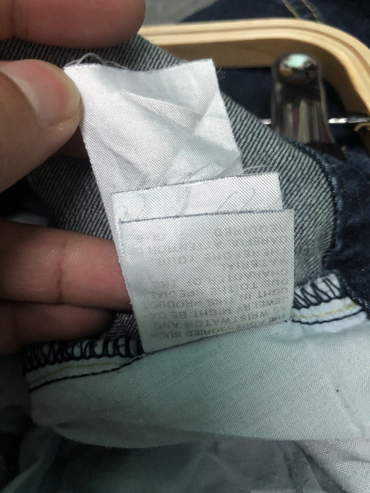 Issey Miyake × Japanese Brand × Ne-Net Ne-NET ISSEY MIYAKE CROPPED HIGH RISE DENIM JEANS Size US 30 / EU 46 - 7 Thumbnail