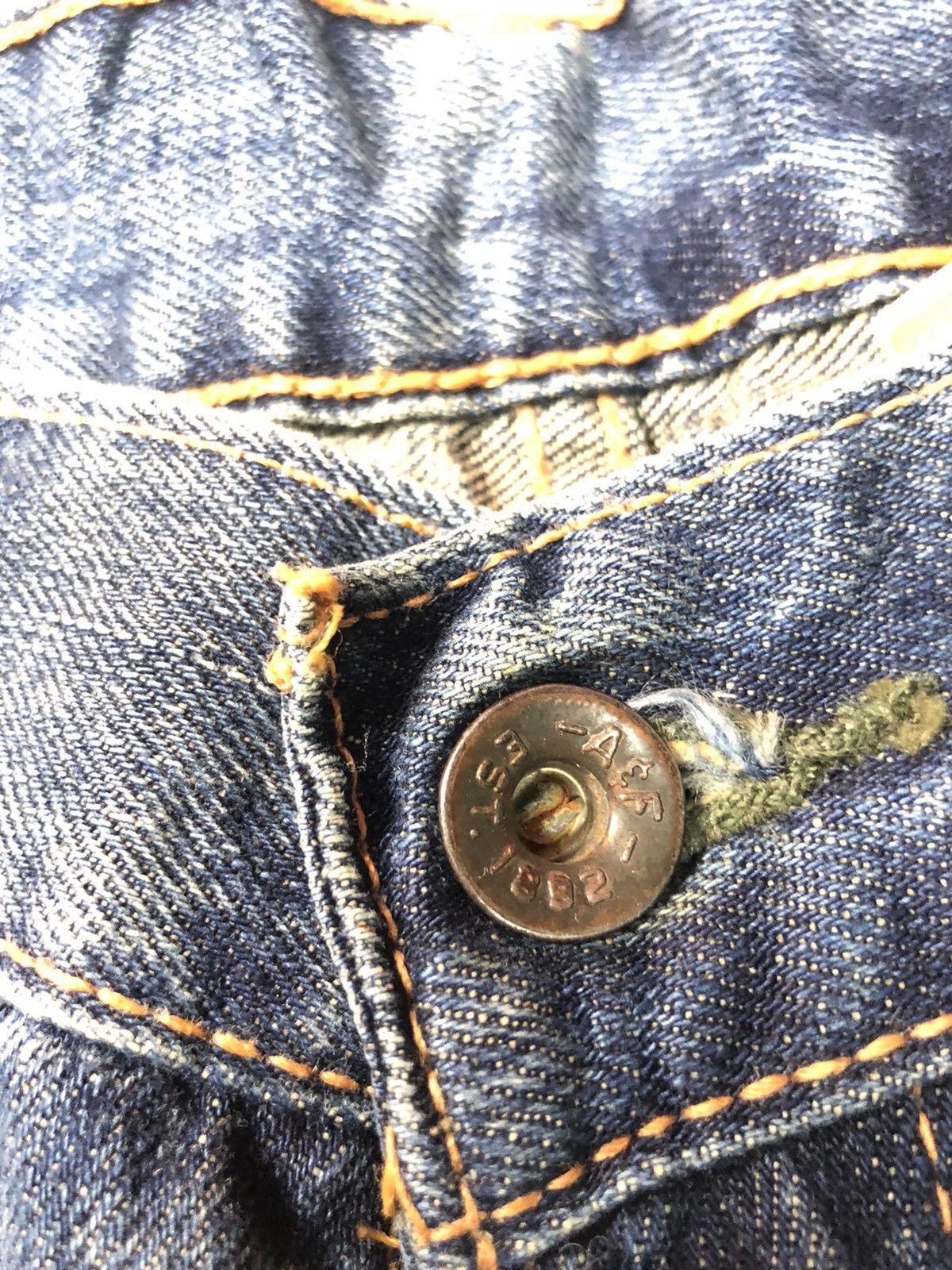 Abercrombie & Fitch × Vintage VINTAGE A&F BLUE WASH DISSTRESSED DENIM Size US 30 / EU 46 - 5 Thumbnail