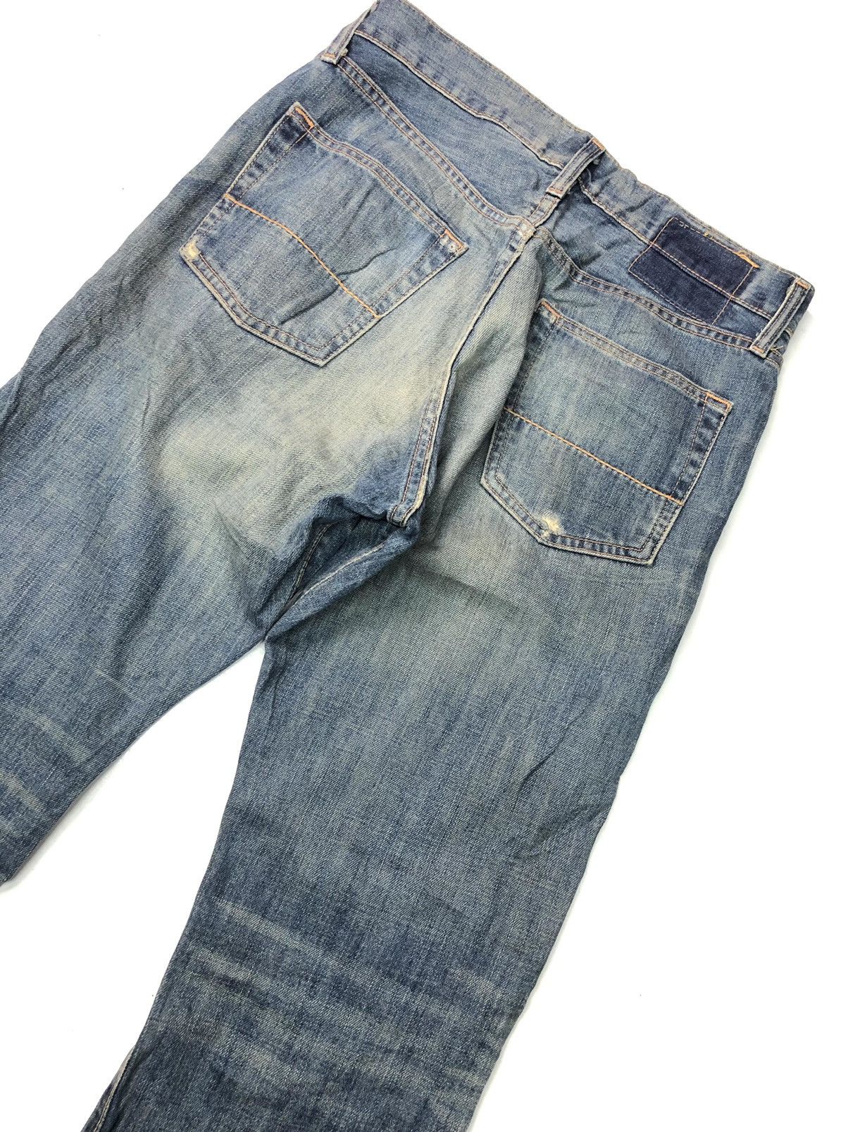 Abercrombie & Fitch × Vintage VINTAGE A&F BLUE WASH DISSTRESSED DENIM Size US 30 / EU 46 - 12 Thumbnail