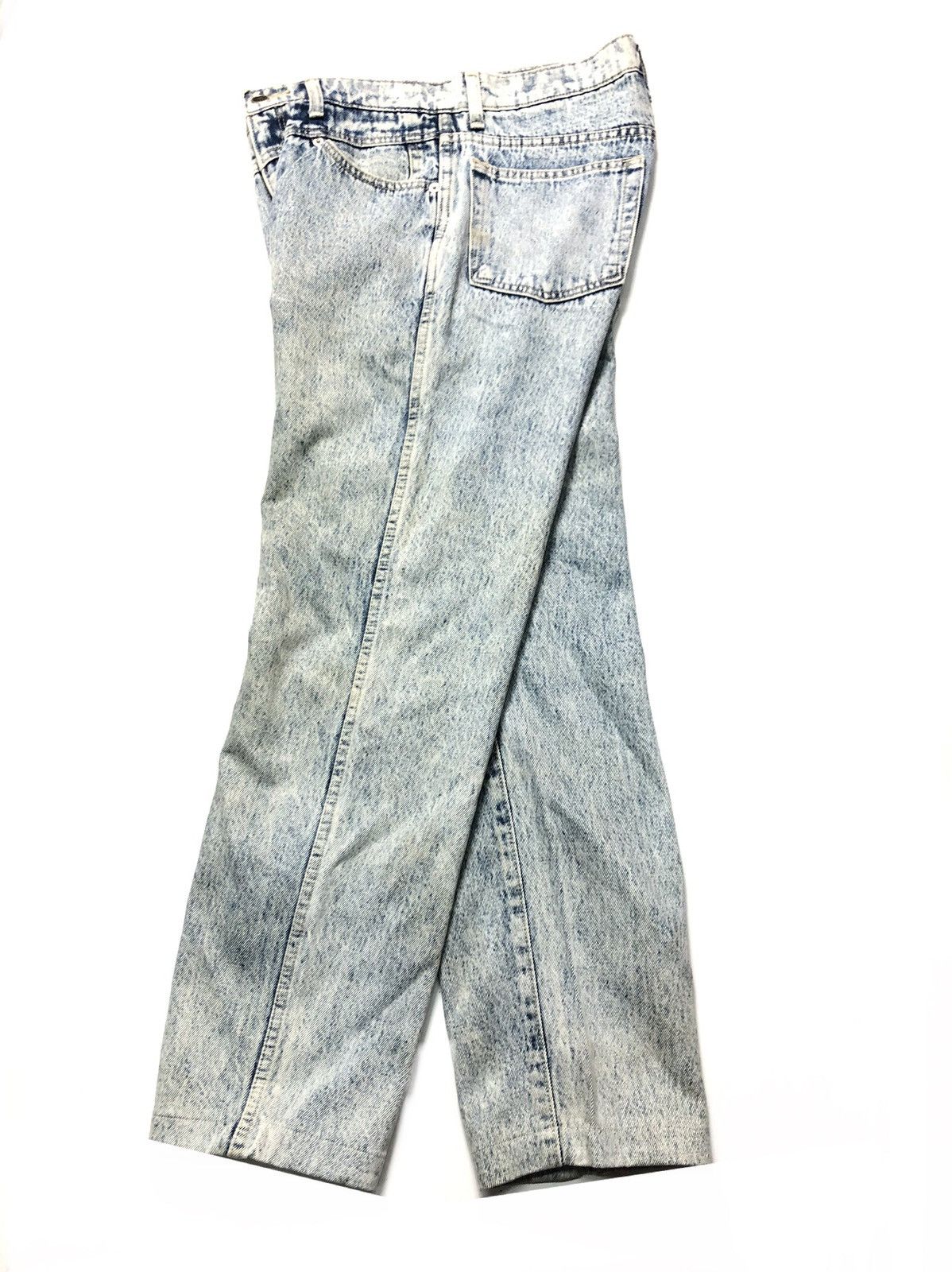 Vintage × Wrangler VINTAGE WRANGLER NY SLIM 915 USA STONE WASH DENIM Size US 28 / EU 44 - 11 Thumbnail