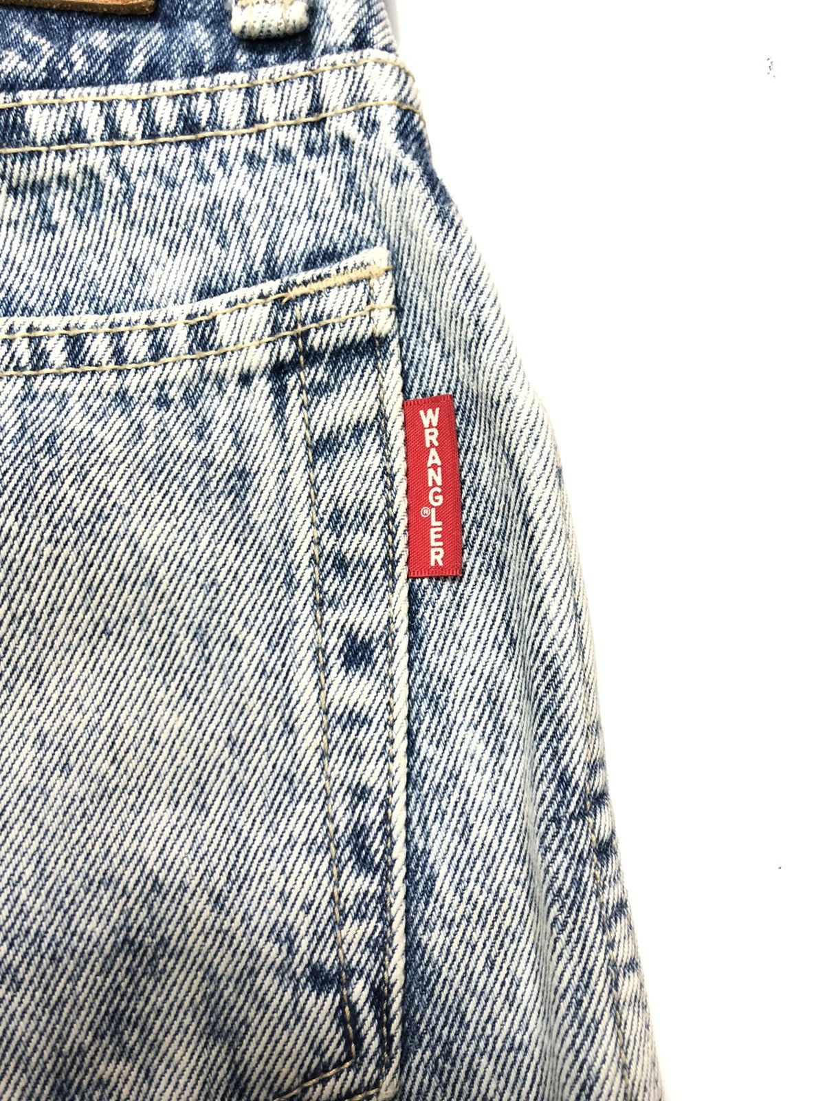 Vintage × Wrangler VINTAGE WRANGLER NY SLIM 915 USA STONE WASH DENIM Size US 28 / EU 44 - 3 Thumbnail